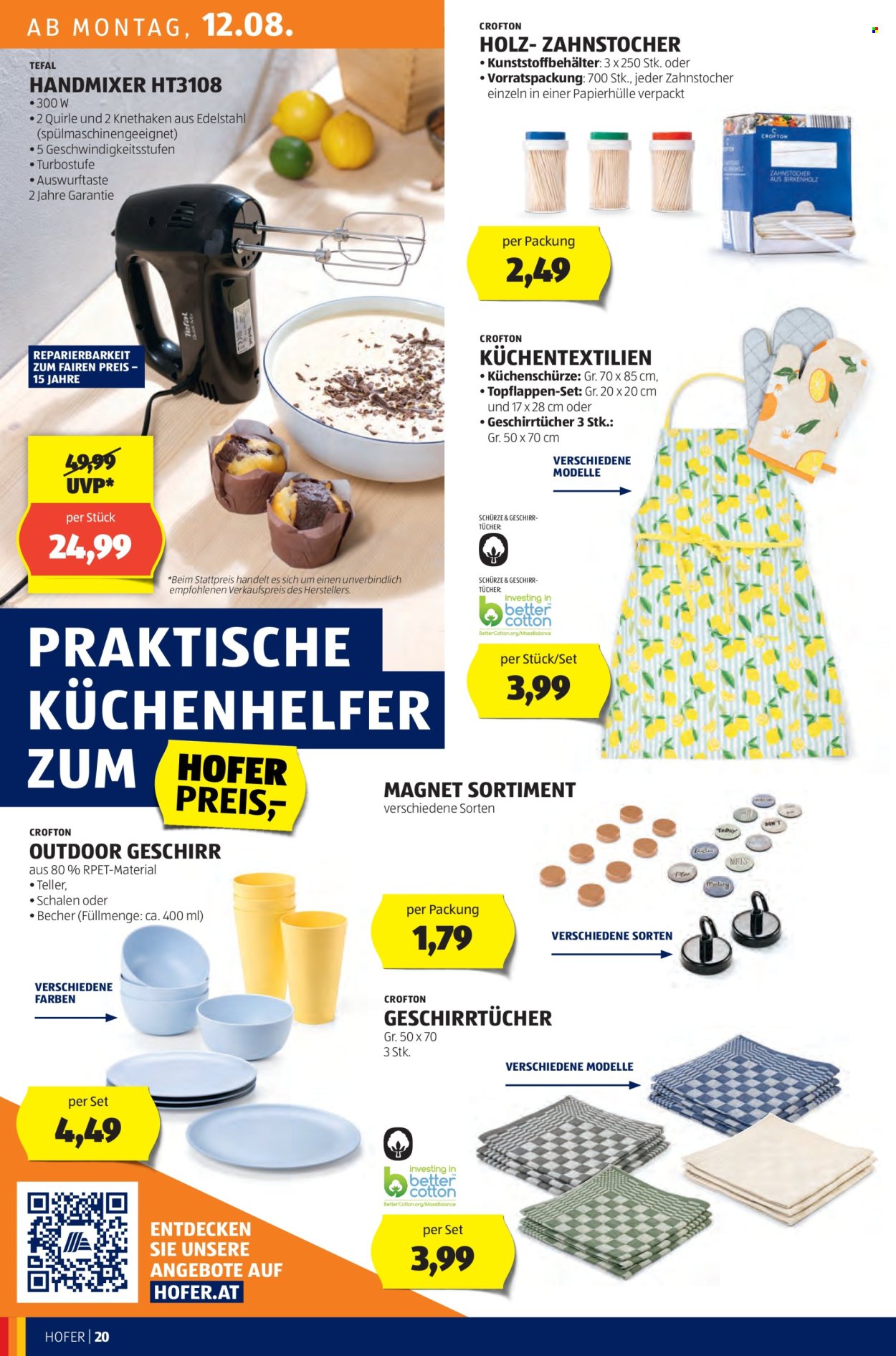 Angebote Hofer - 9.8.2024 - 14.8.2024. Seite 24
