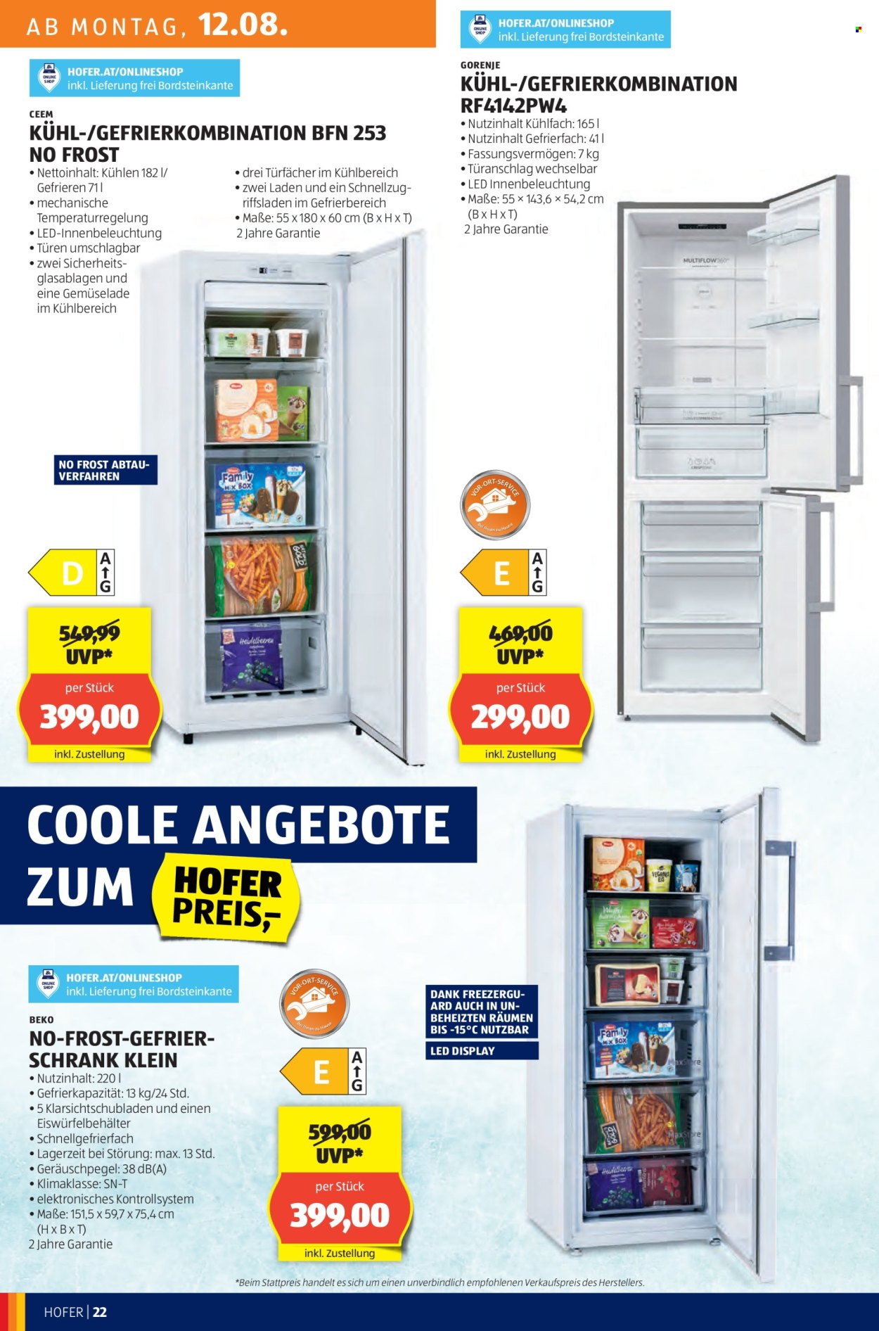 Angebote Hofer - 9.8.2024 - 14.8.2024. Seite 26