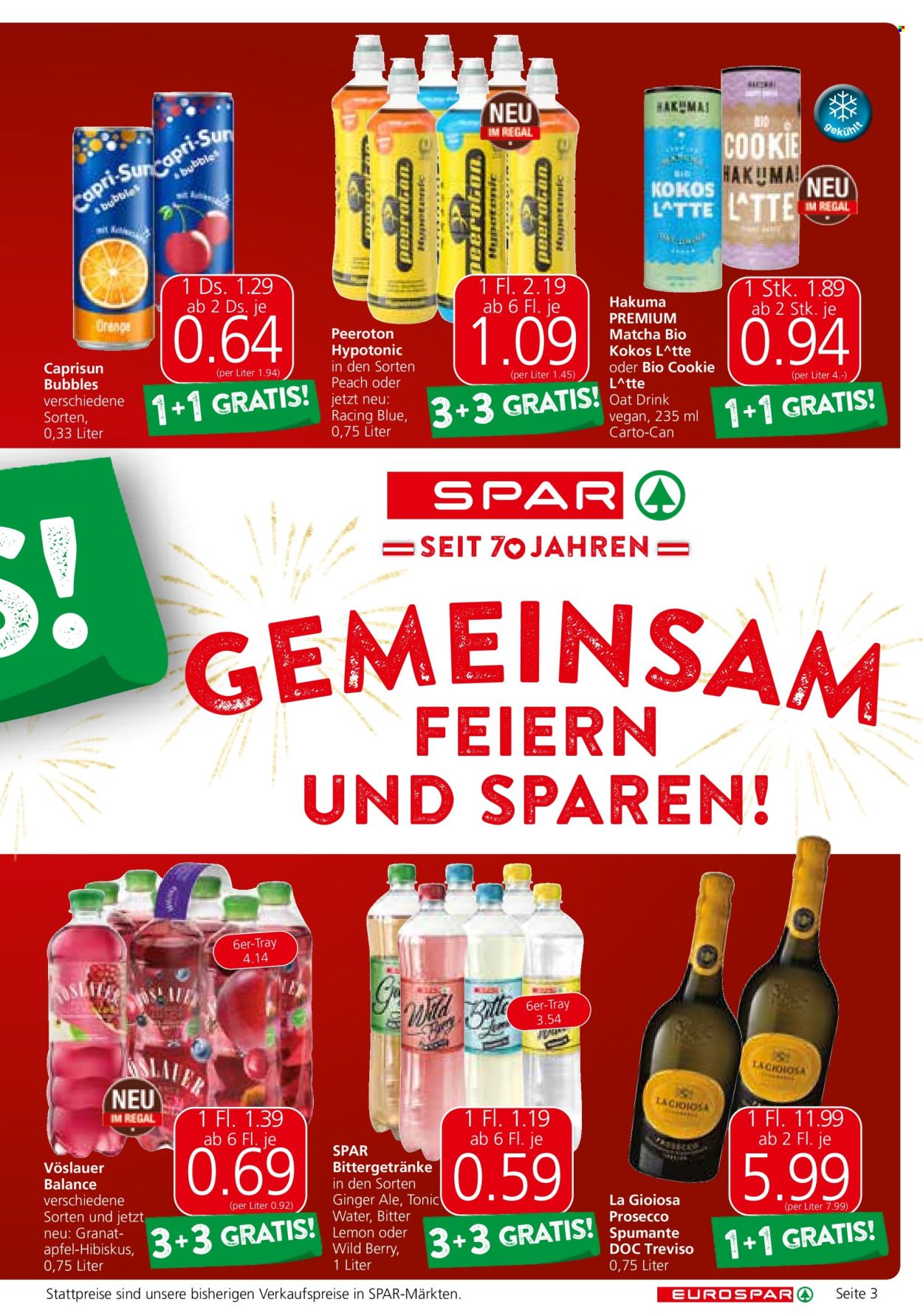 Angebote EUROSPAR - 8.8.2024 - 21.8.2024. Seite 3