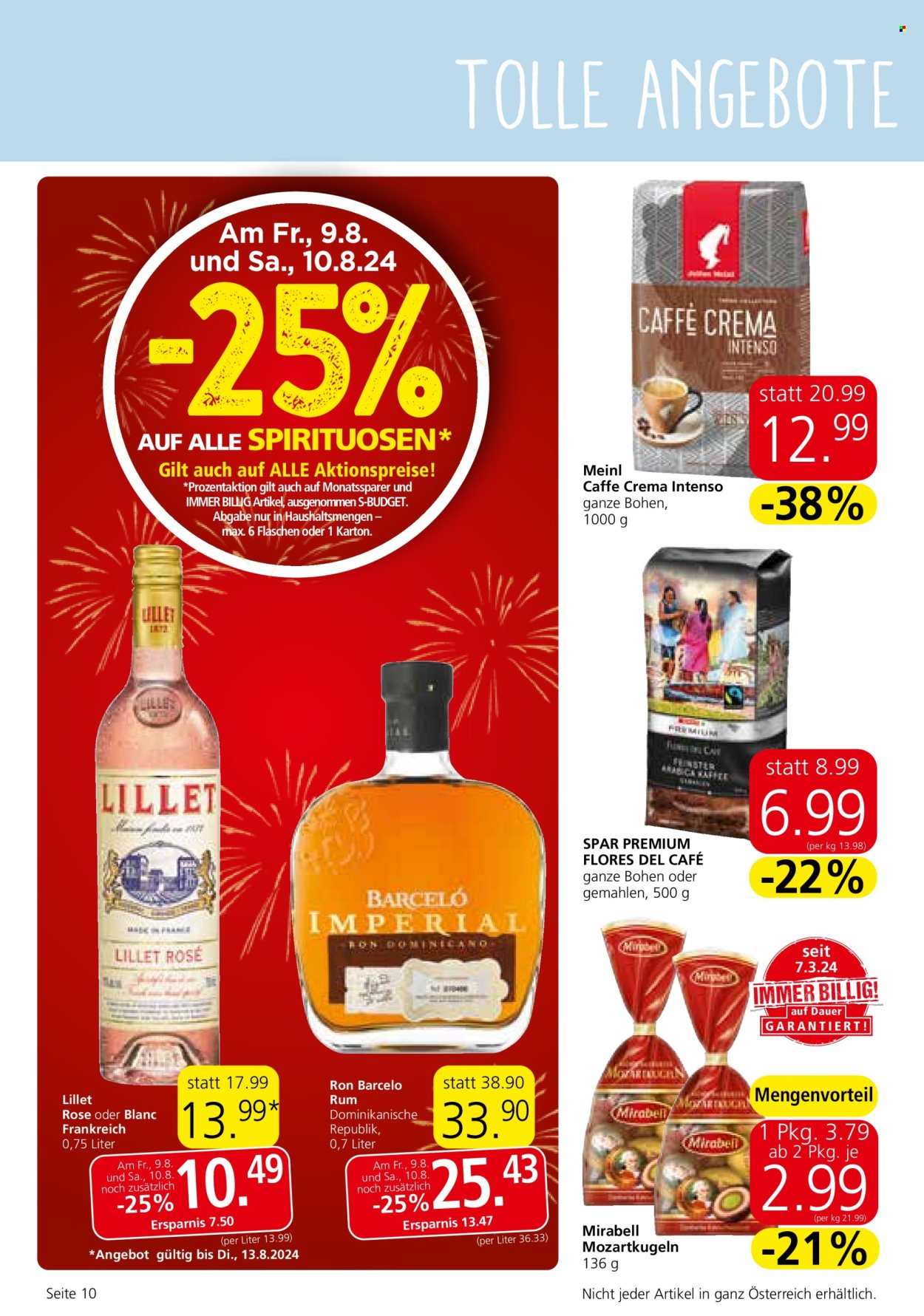 Angebote EUROSPAR - 8.8.2024 - 21.8.2024. Seite 10