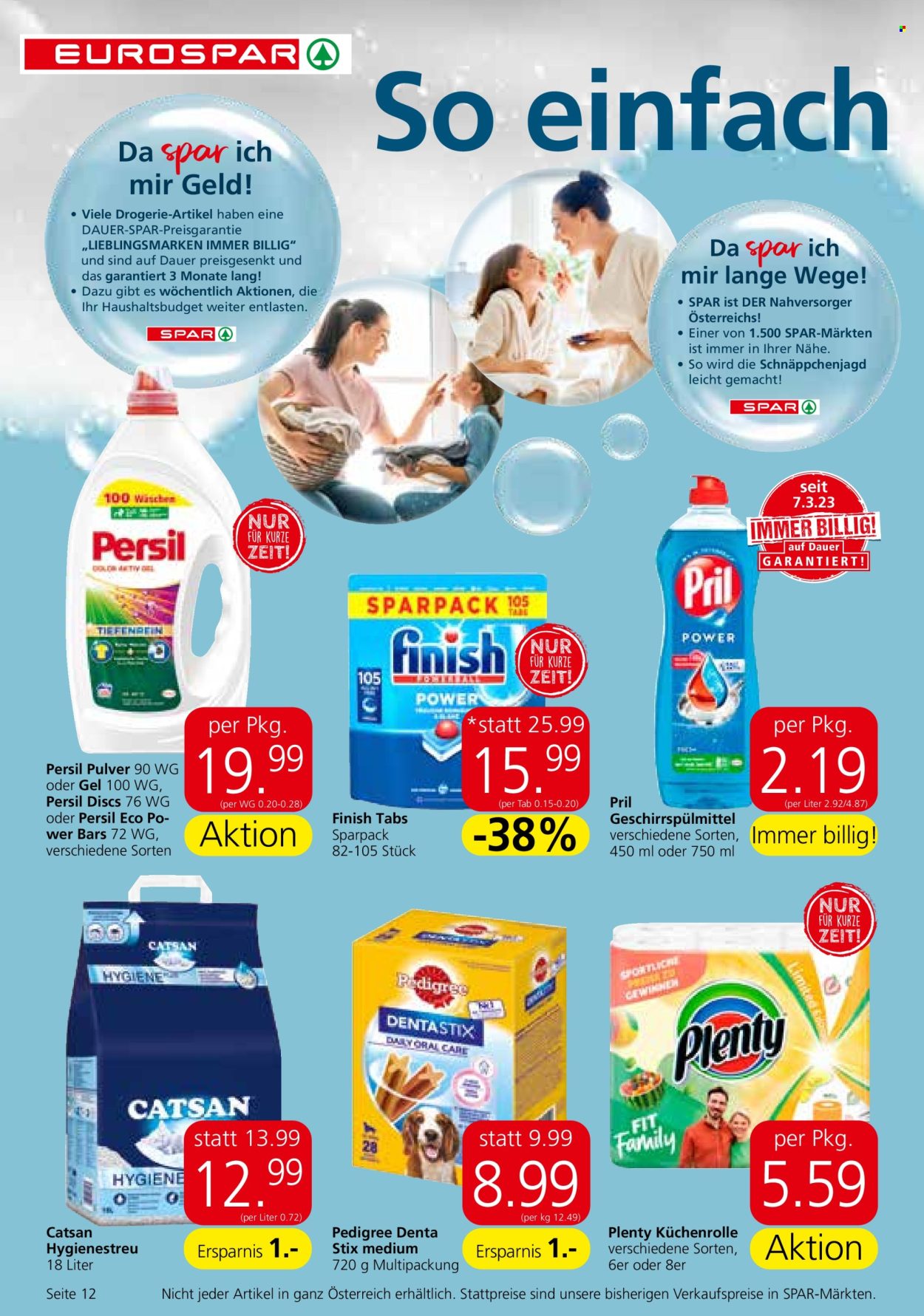 Angebote EUROSPAR - 8.8.2024 - 21.8.2024. Seite 12
