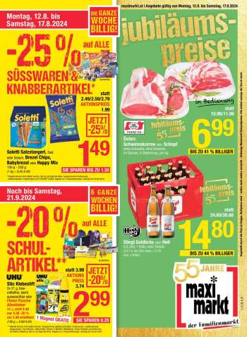 Angebote Maximarkt - 12.8.2024 - 17.8.2024.
