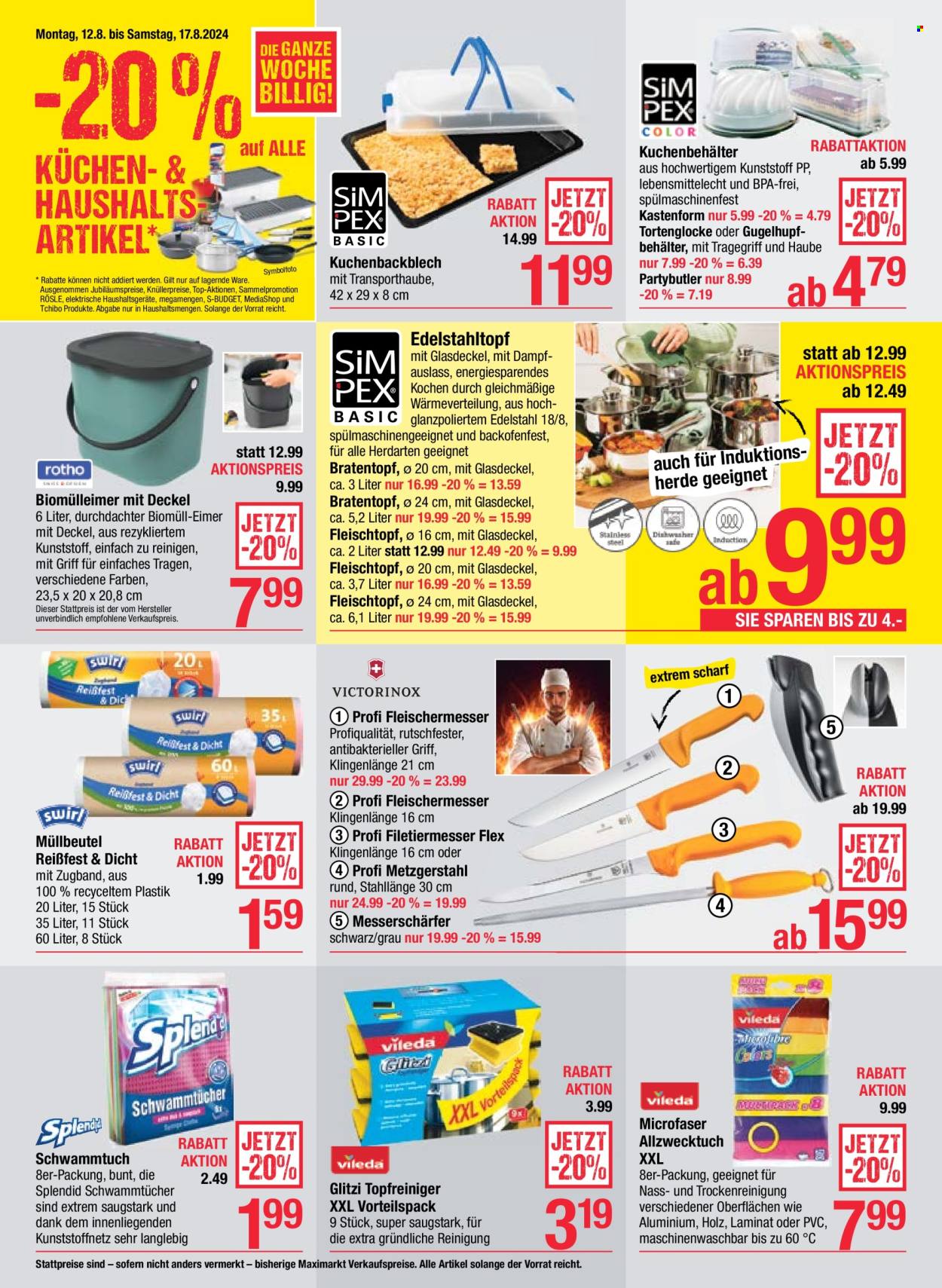 Angebote Maximarkt - 12.8.2024 - 17.8.2024. Seite 14