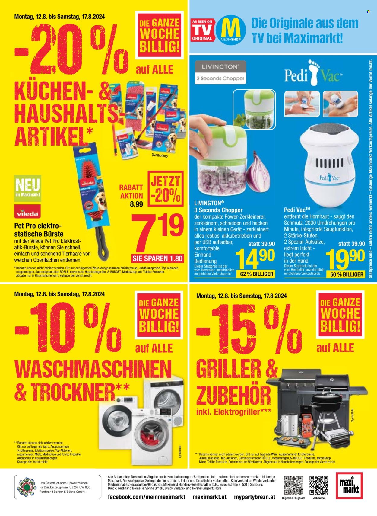 Angebote Maximarkt - 12.8.2024 - 17.8.2024. Seite 20
