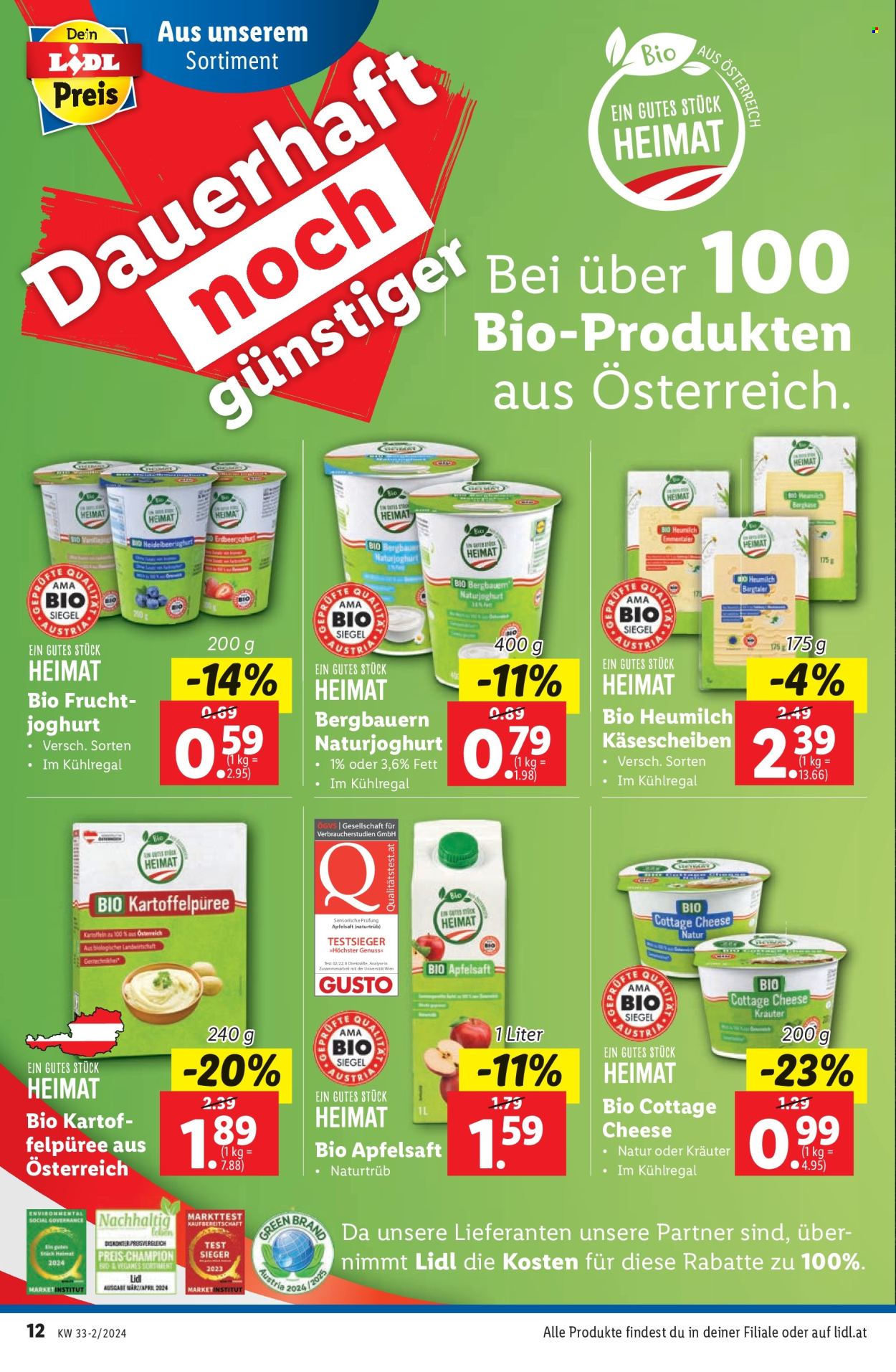 Angebote Lidl - 14.8.2024 - 20.8.2024. Seite 12