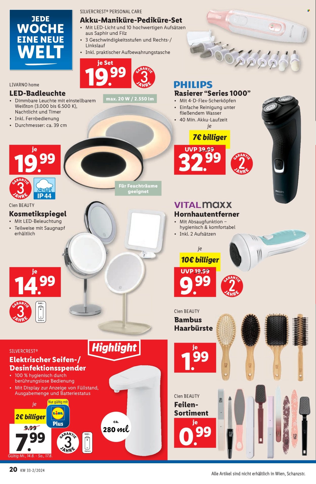 Angebote Lidl - 14.8.2024 - 20.8.2024. Seite 20