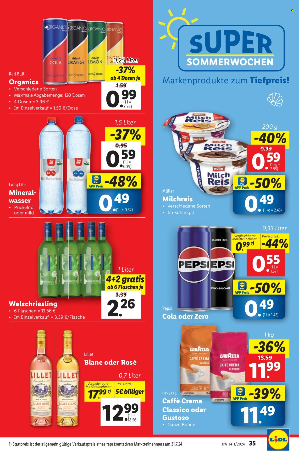 Angebote Lidl - 14.8.2024 - 20.8.2024. Seite 39