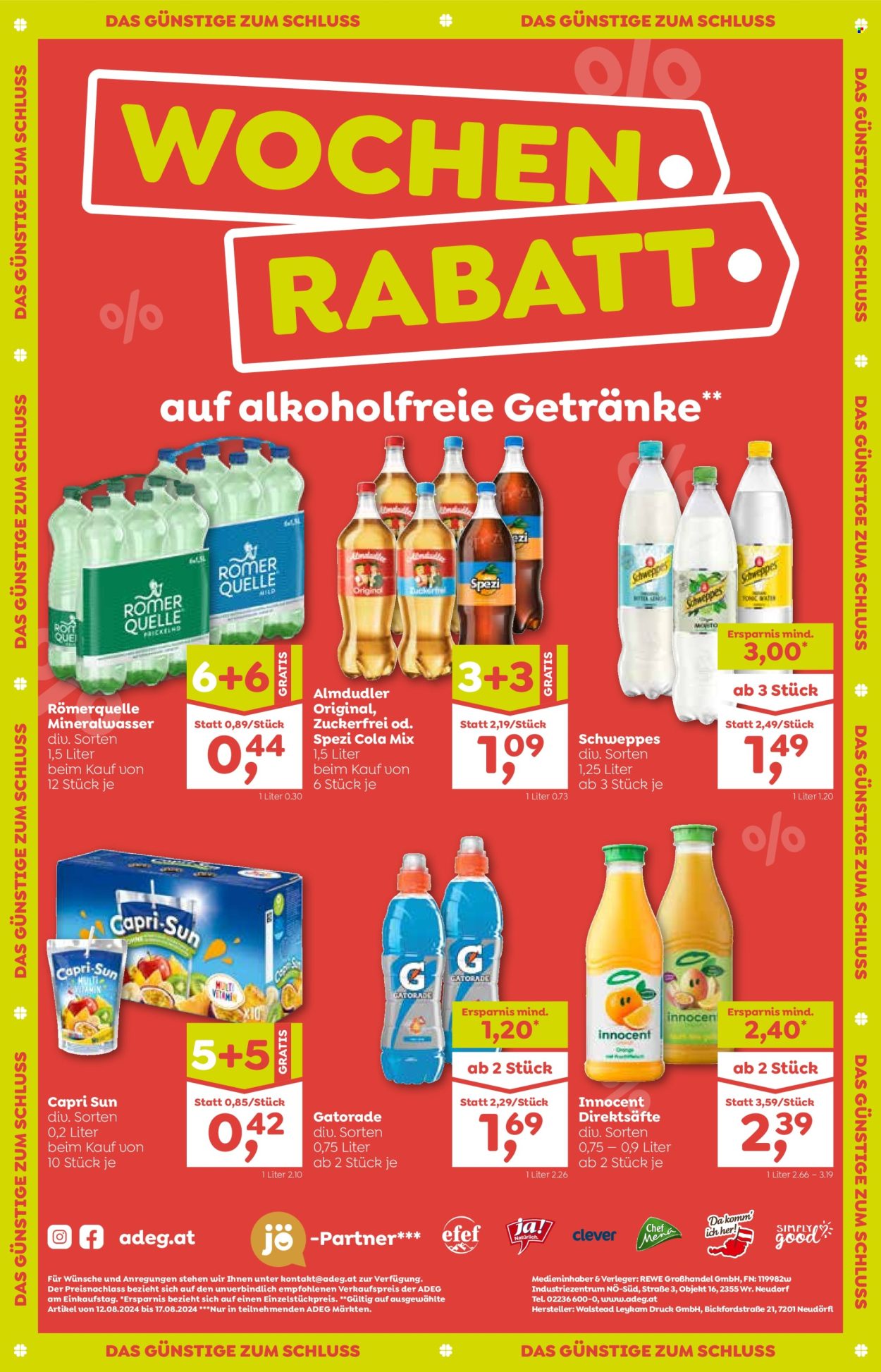 Angebote ADEG - 12.8.2024 - 17.8.2024. Seite 12