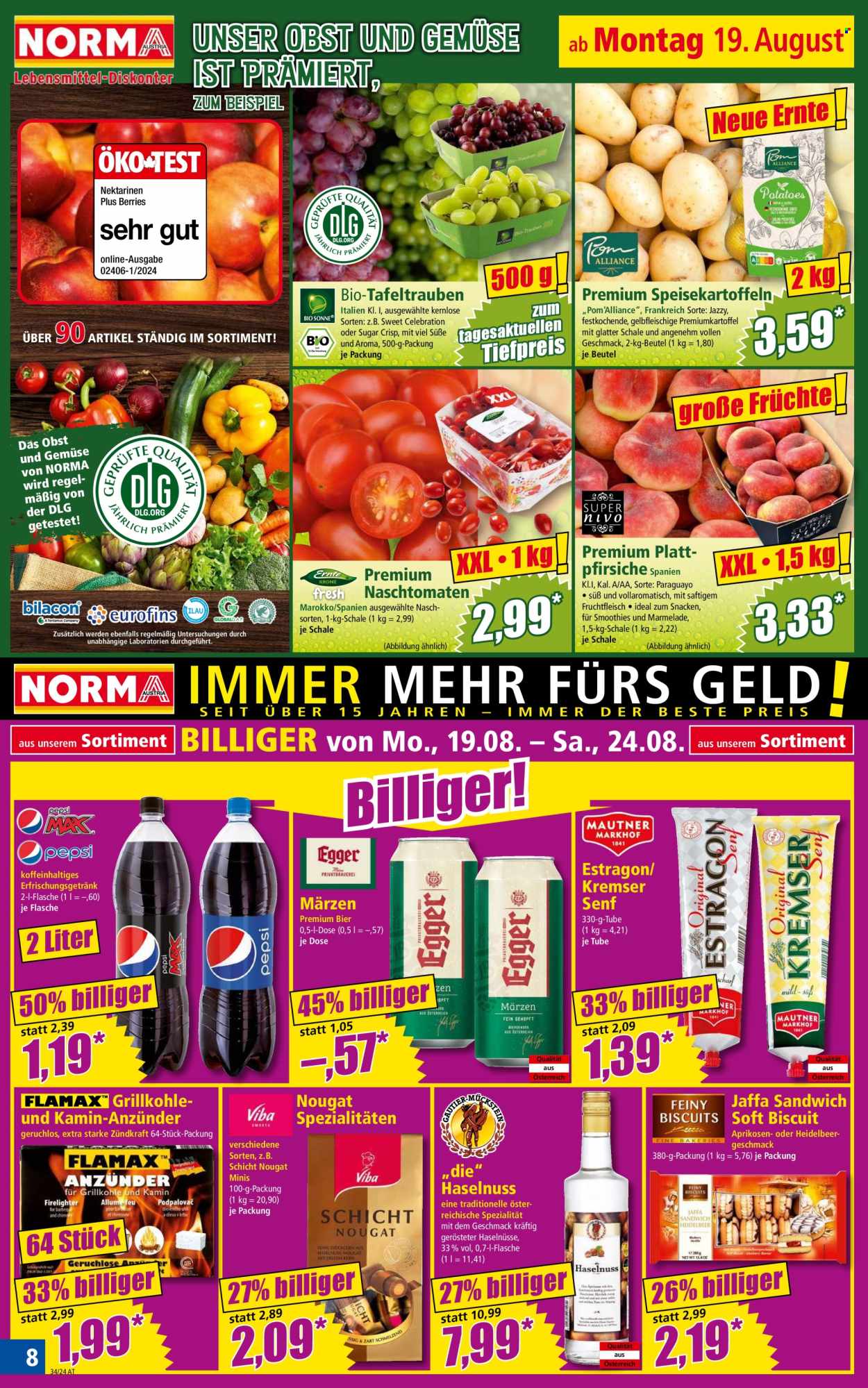 Angebote Norma - 19.8.2024 - 24.8.2024. Seite 8