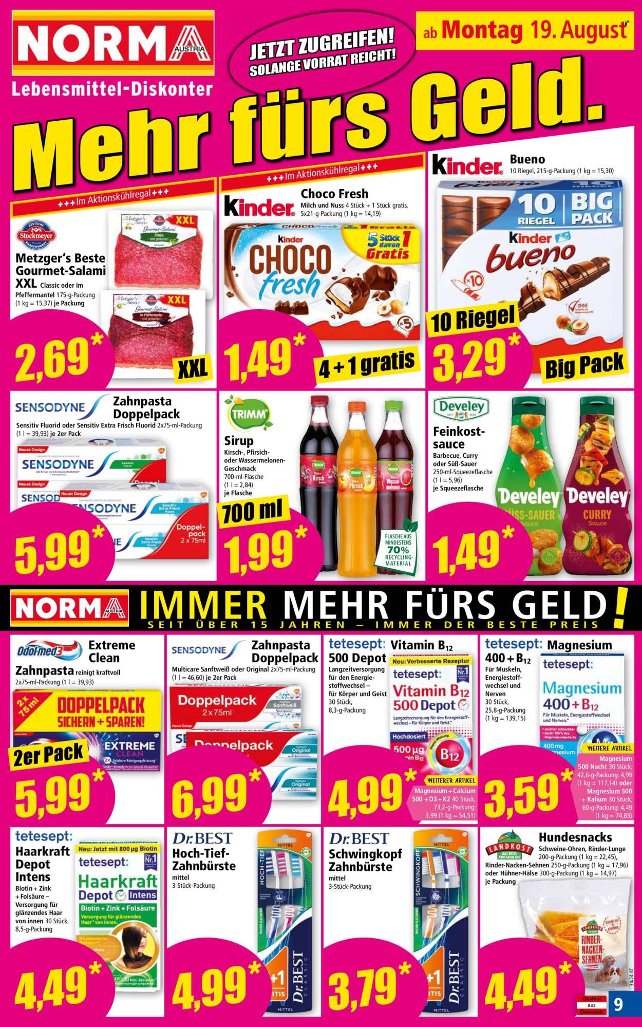 Angebote Norma - 19.8.2024 - 24.8.2024. Seite 9
