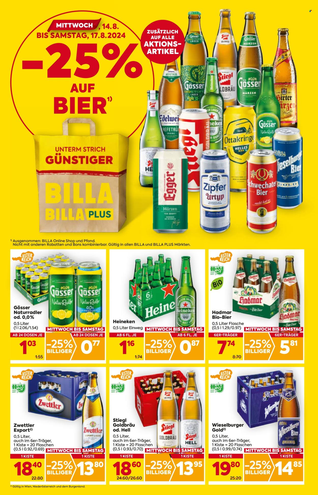 Angebote Billa - 14.8.2024 - 21.8.2024. Seite 2