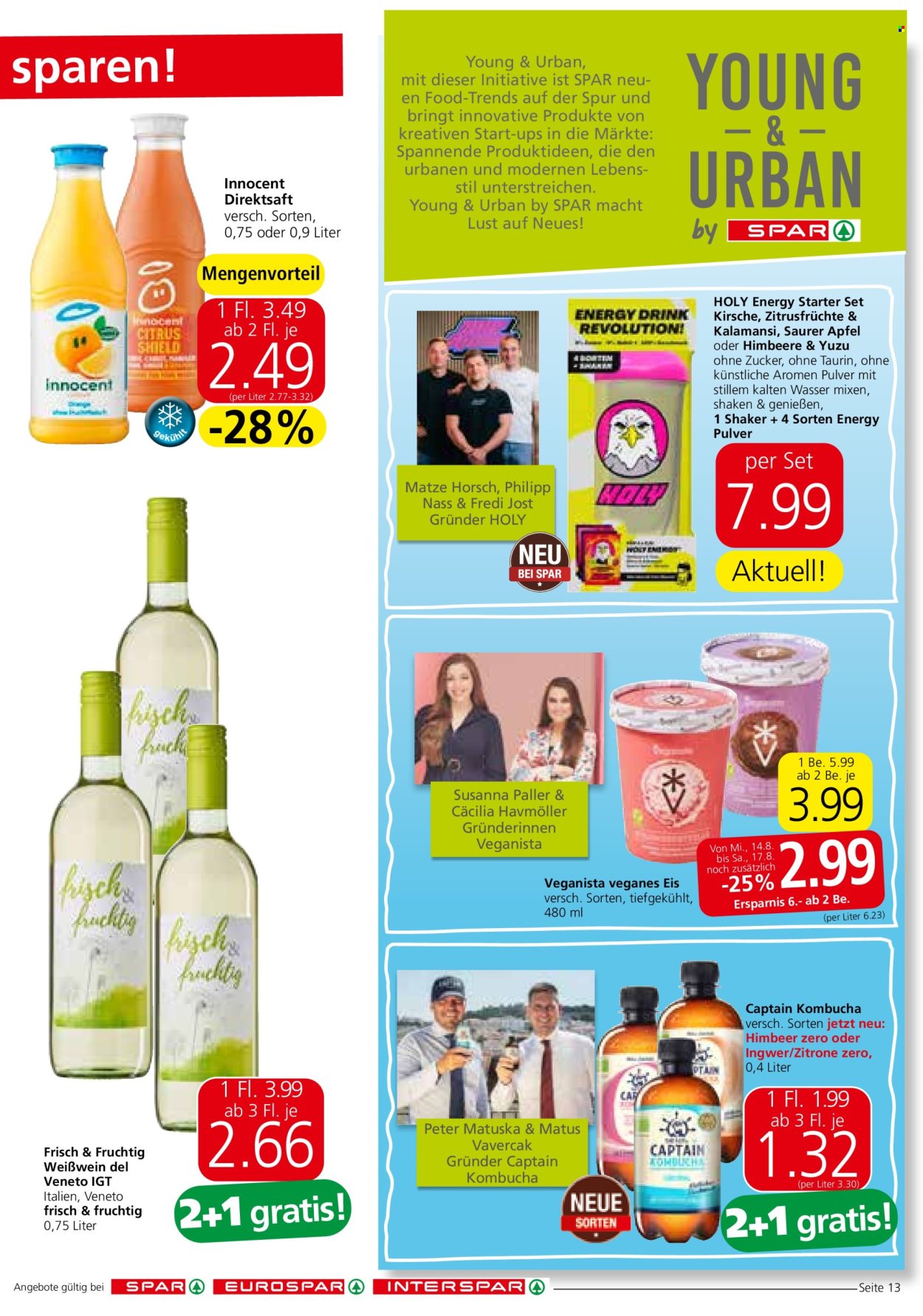 Angebote SPAR - 14.8.2024 - 21.8.2024. Seite 13