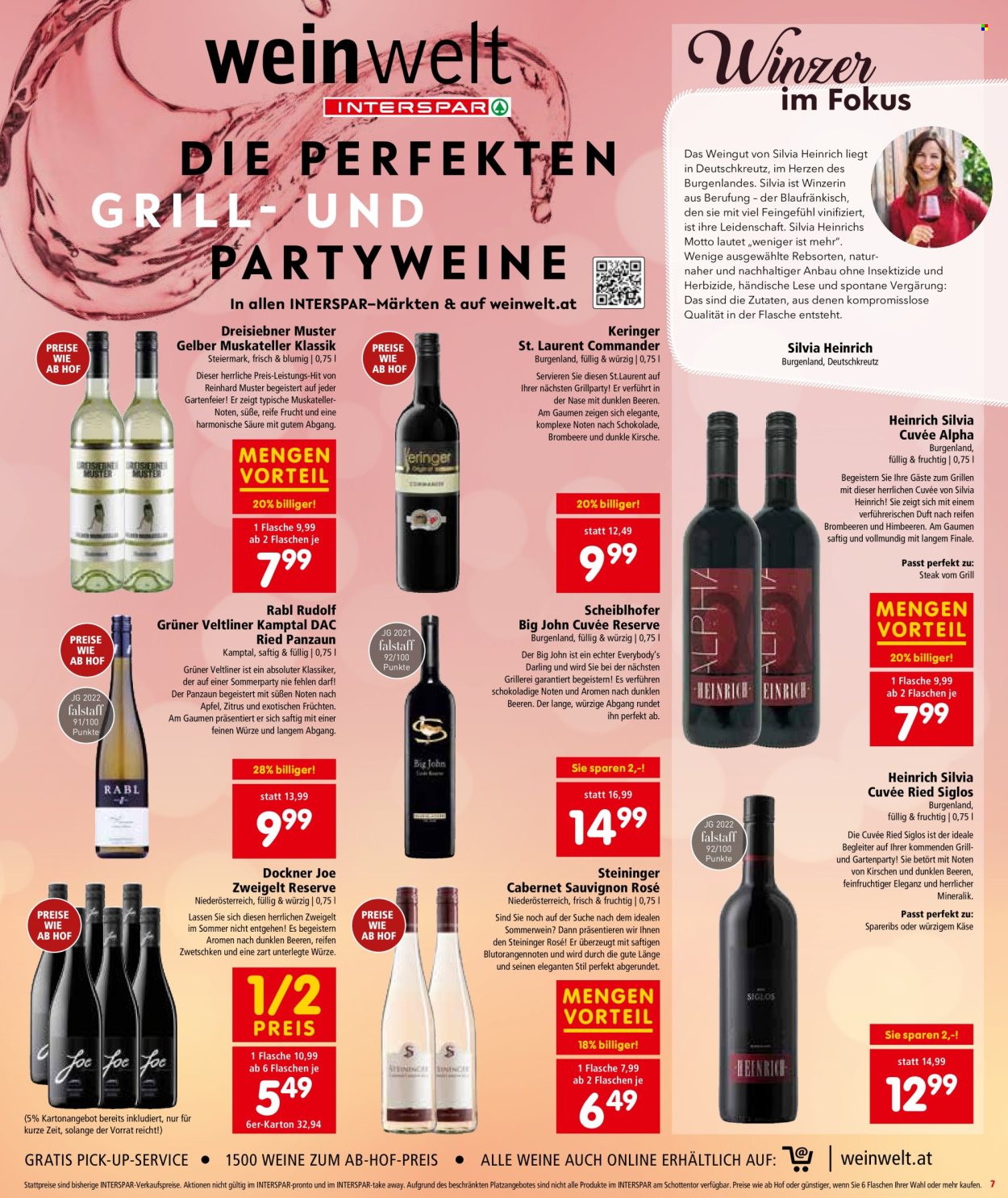 Angebote INTERSPAR - 14.8.2024 - 21.8.2024. Seite 7