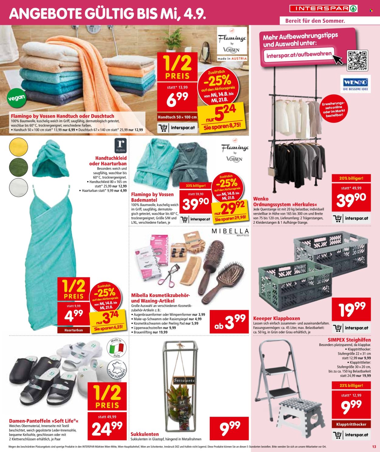 Angebote INTERSPAR - 14.8.2024 - 21.8.2024. Seite 13