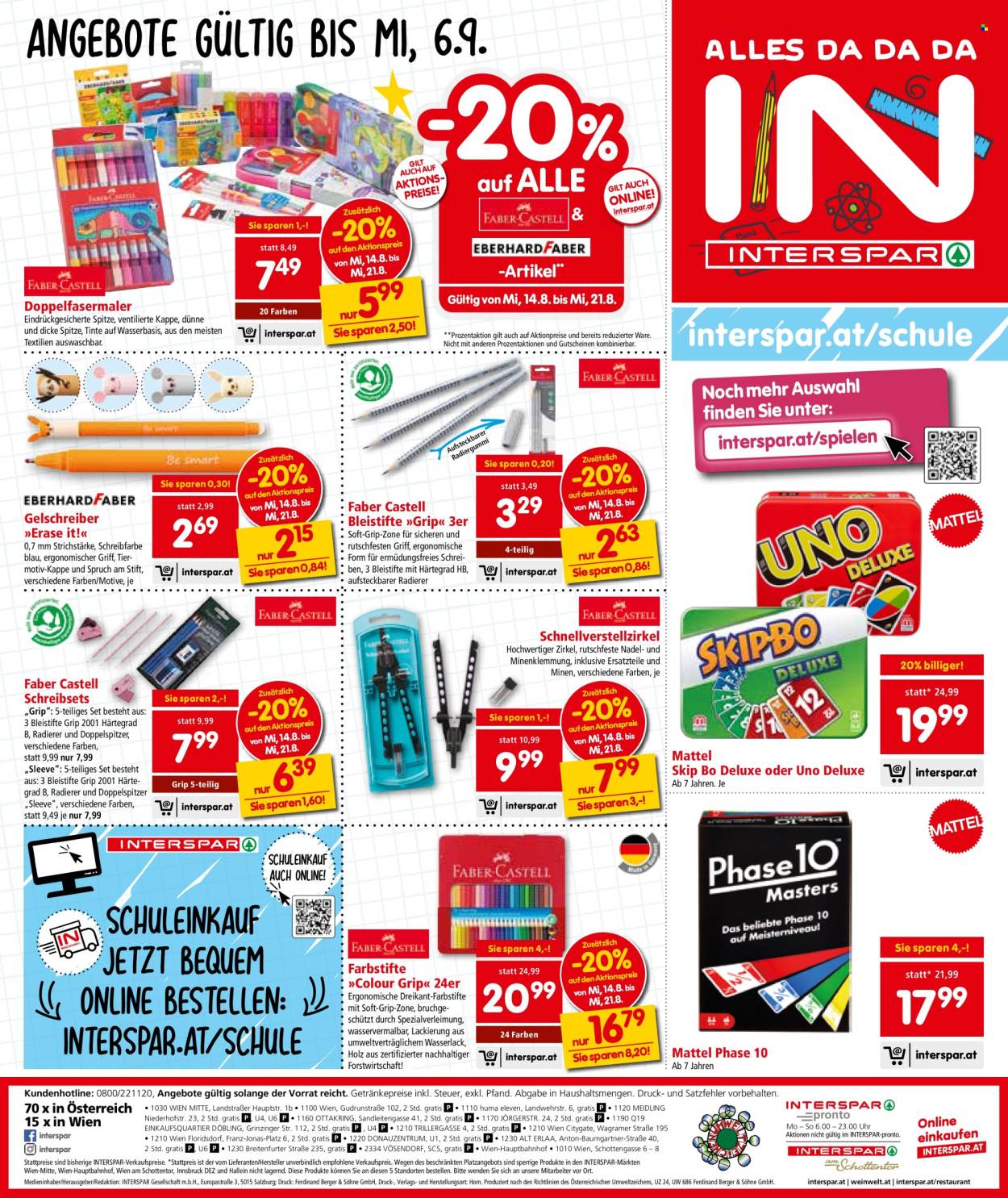 Angebote INTERSPAR - 14.8.2024 - 21.8.2024. Seite 16