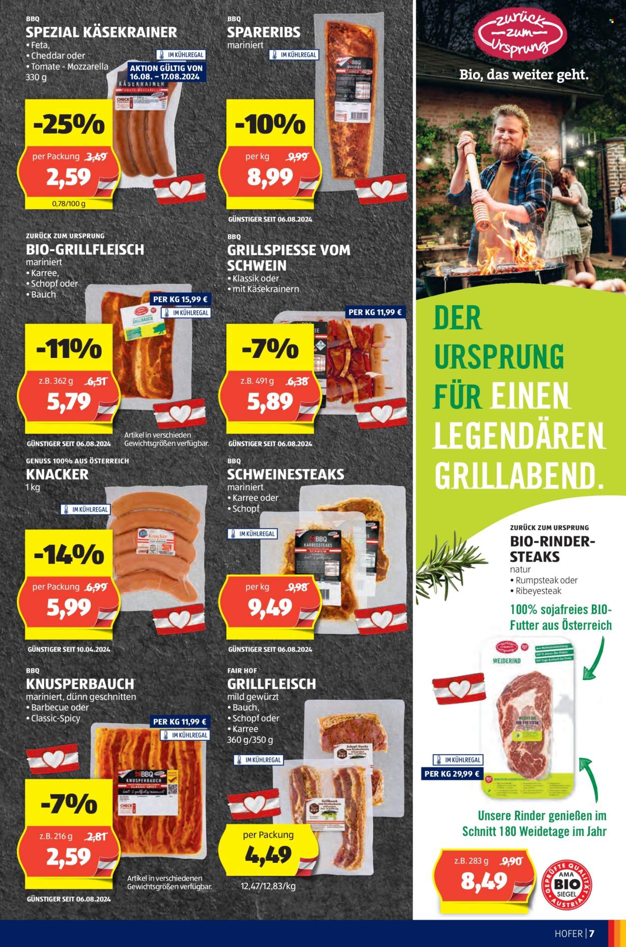 Angebote Hofer - 16.8.2024 - 22.8.2024. Seite 9
