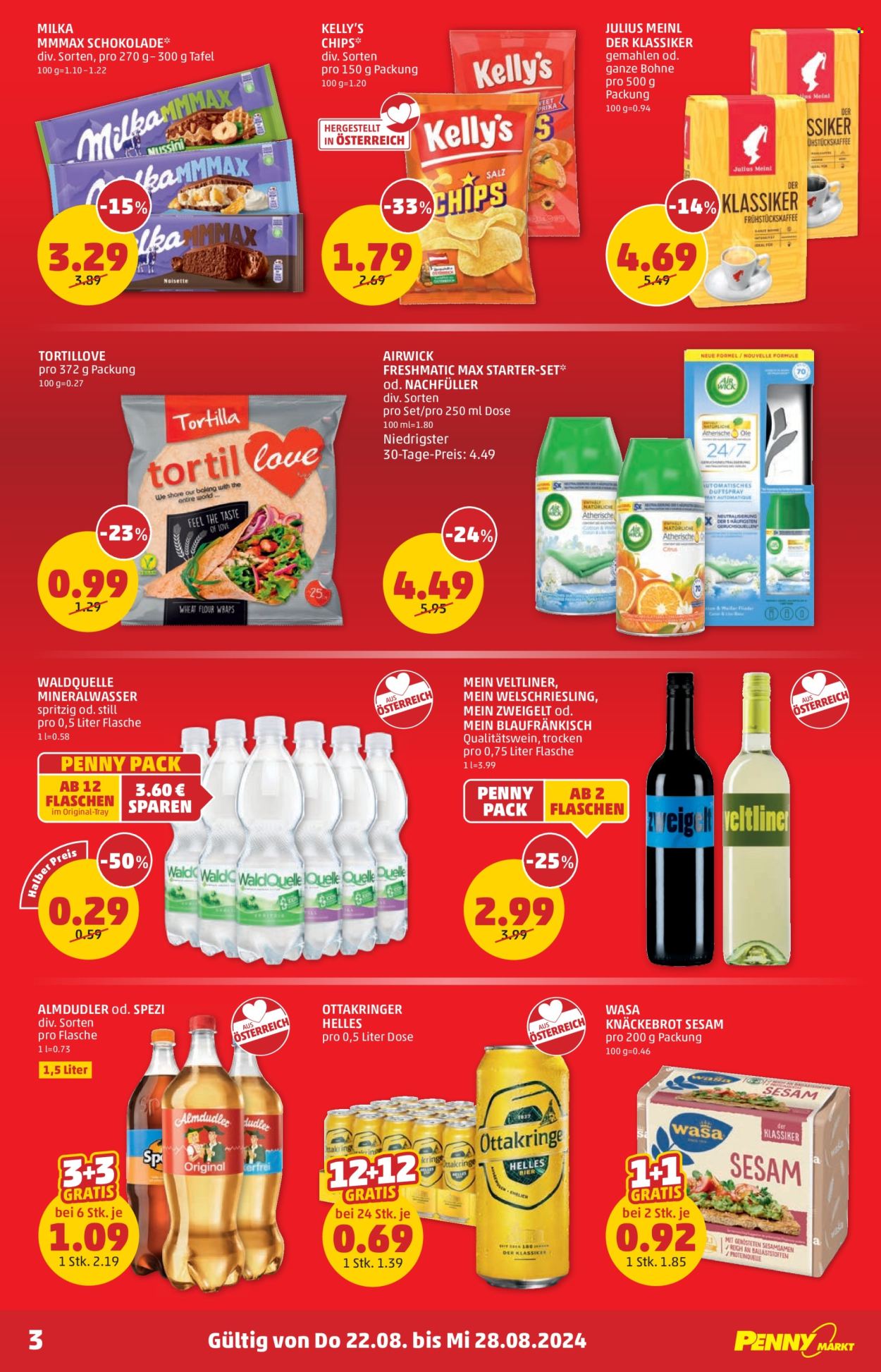 Angebote Penny - 22.8.2024 - 28.8.2024. Seite 3