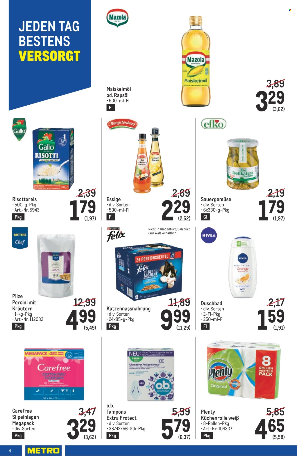 Angebote Metro - 22.8.2024 - 4.9.2024. Seite 4