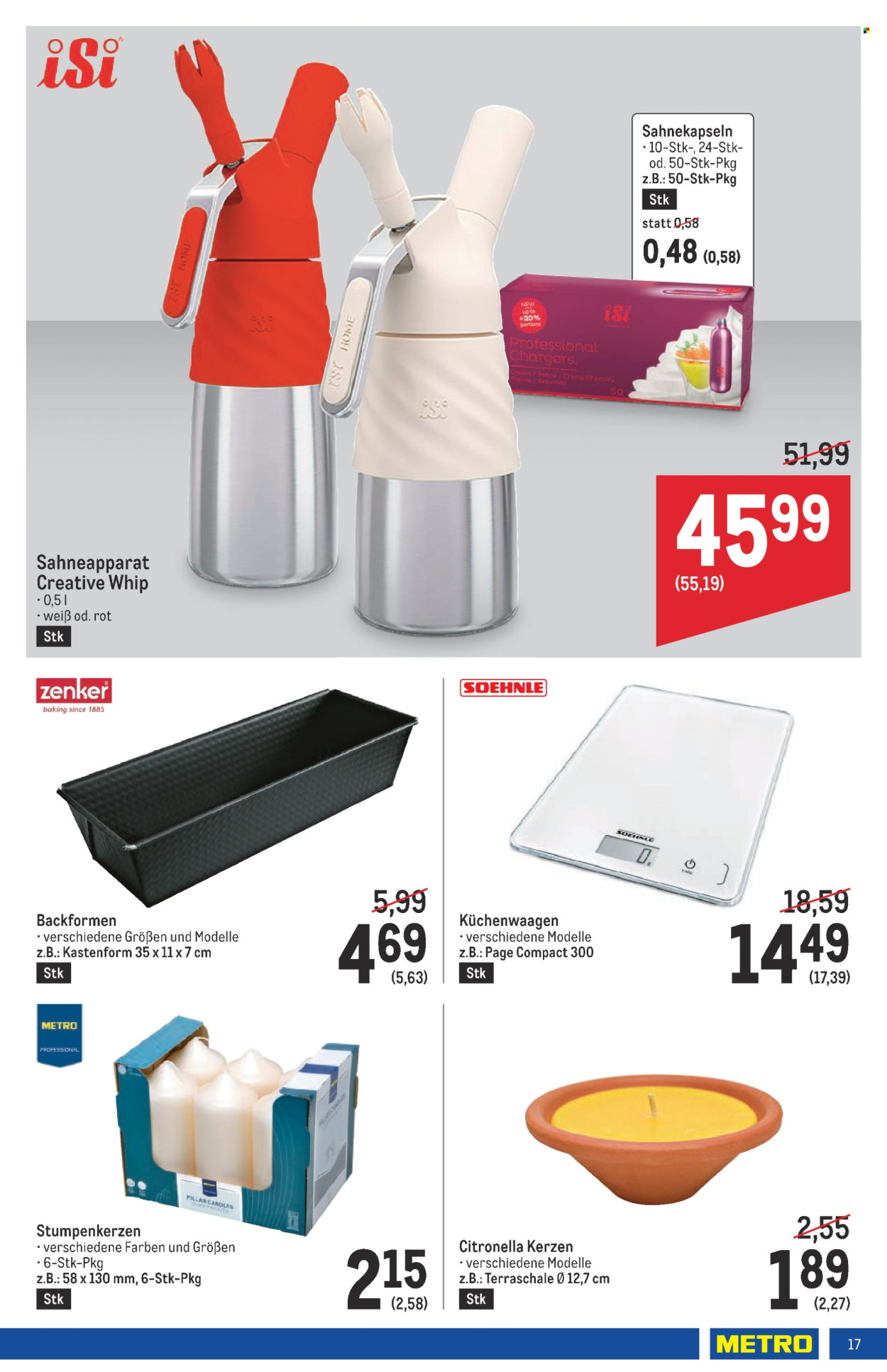 Angebote Metro - 22.8.2024 - 4.9.2024. Seite 17