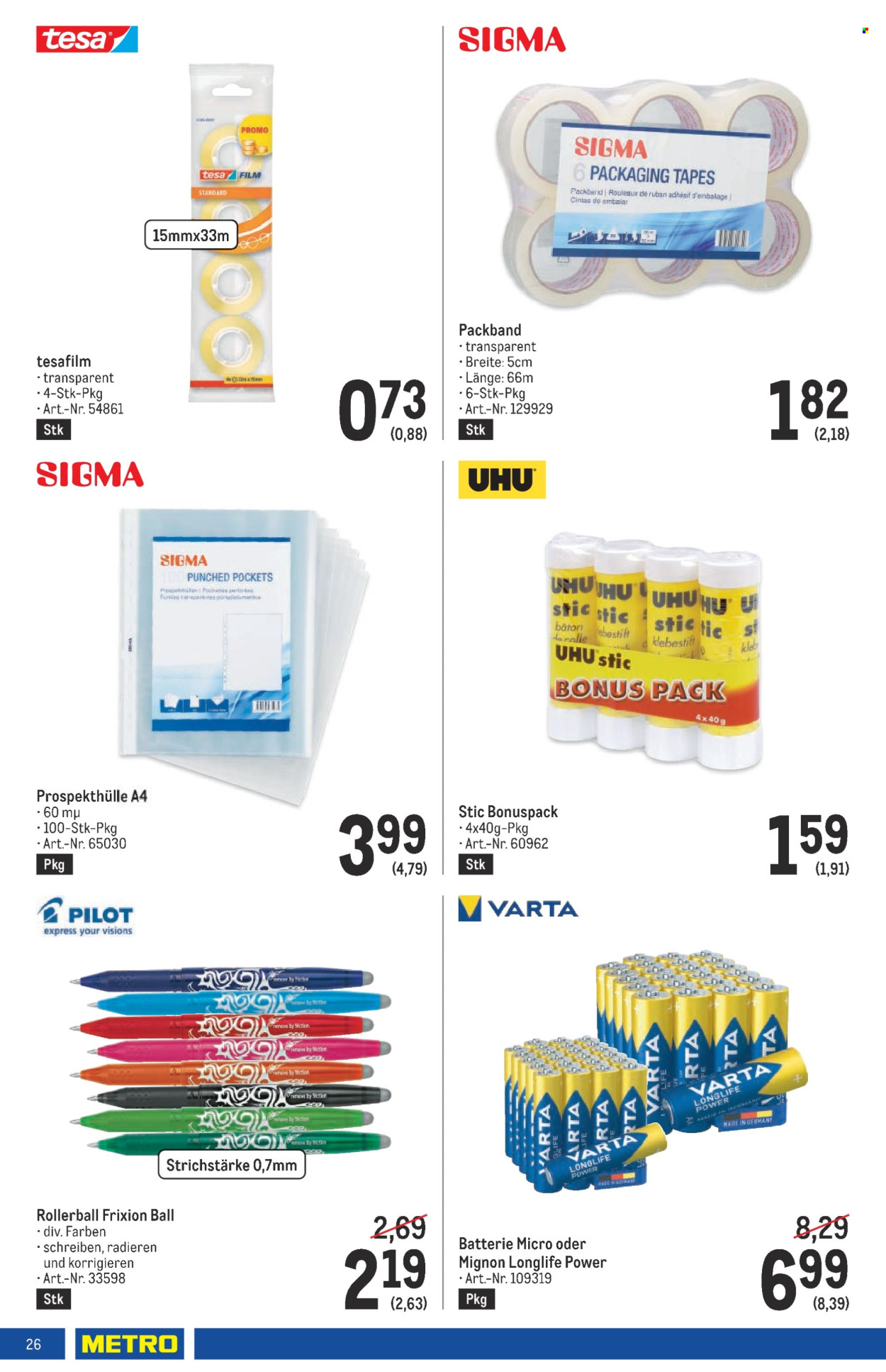 Angebote Metro - 22.8.2024 - 4.9.2024. Seite 26