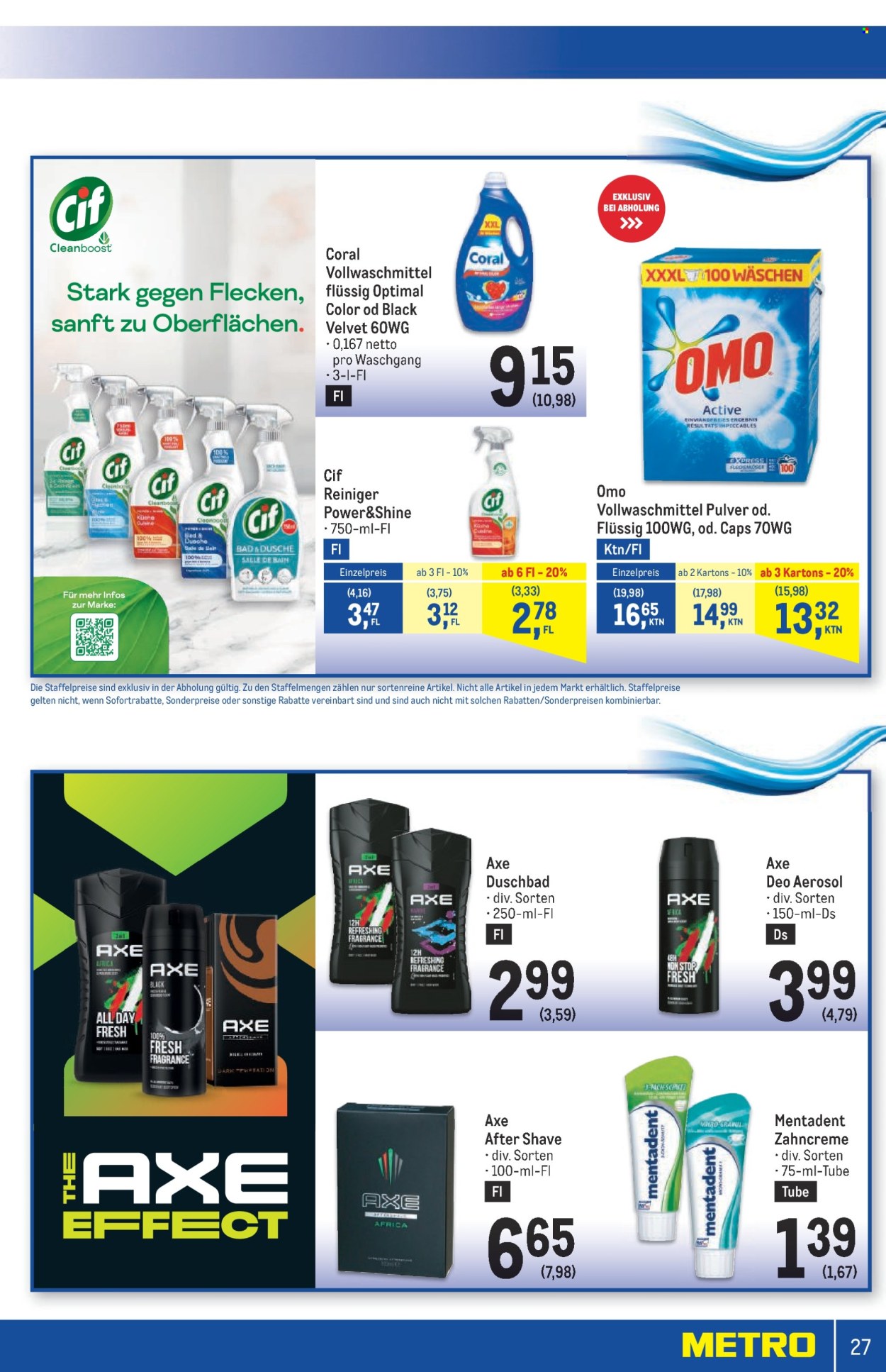 Angebote Metro - 22.8.2024 - 4.9.2024. Seite 27