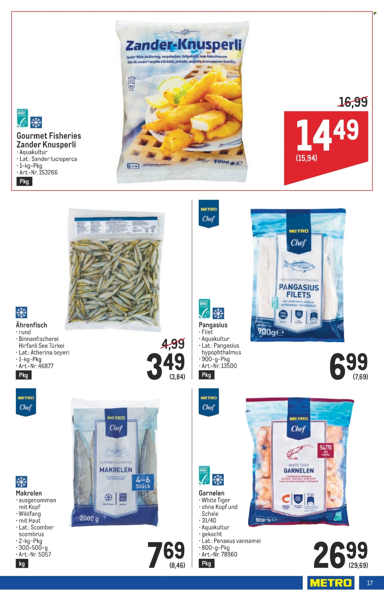 Angebote Metro - 22.8.2024 - 4.9.2024. Seite 17