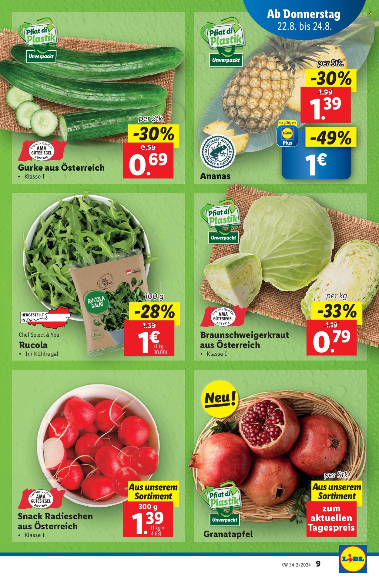 Angebote Lidl - 22.8.2024 - 28.8.2024. Seite 9