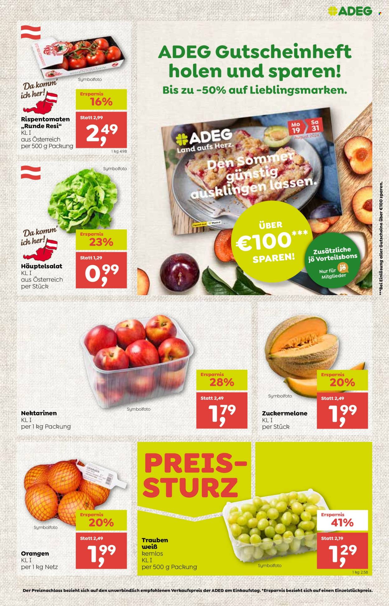 Angebote ADEG - 19.8.2024 - 24.8.2024. Seite 3