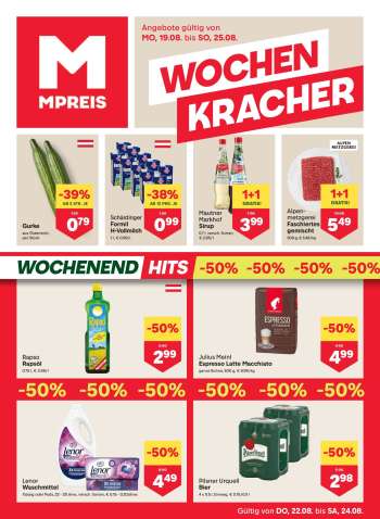 Angebote MPREIS - 19.8.2024 - 25.8.2024.