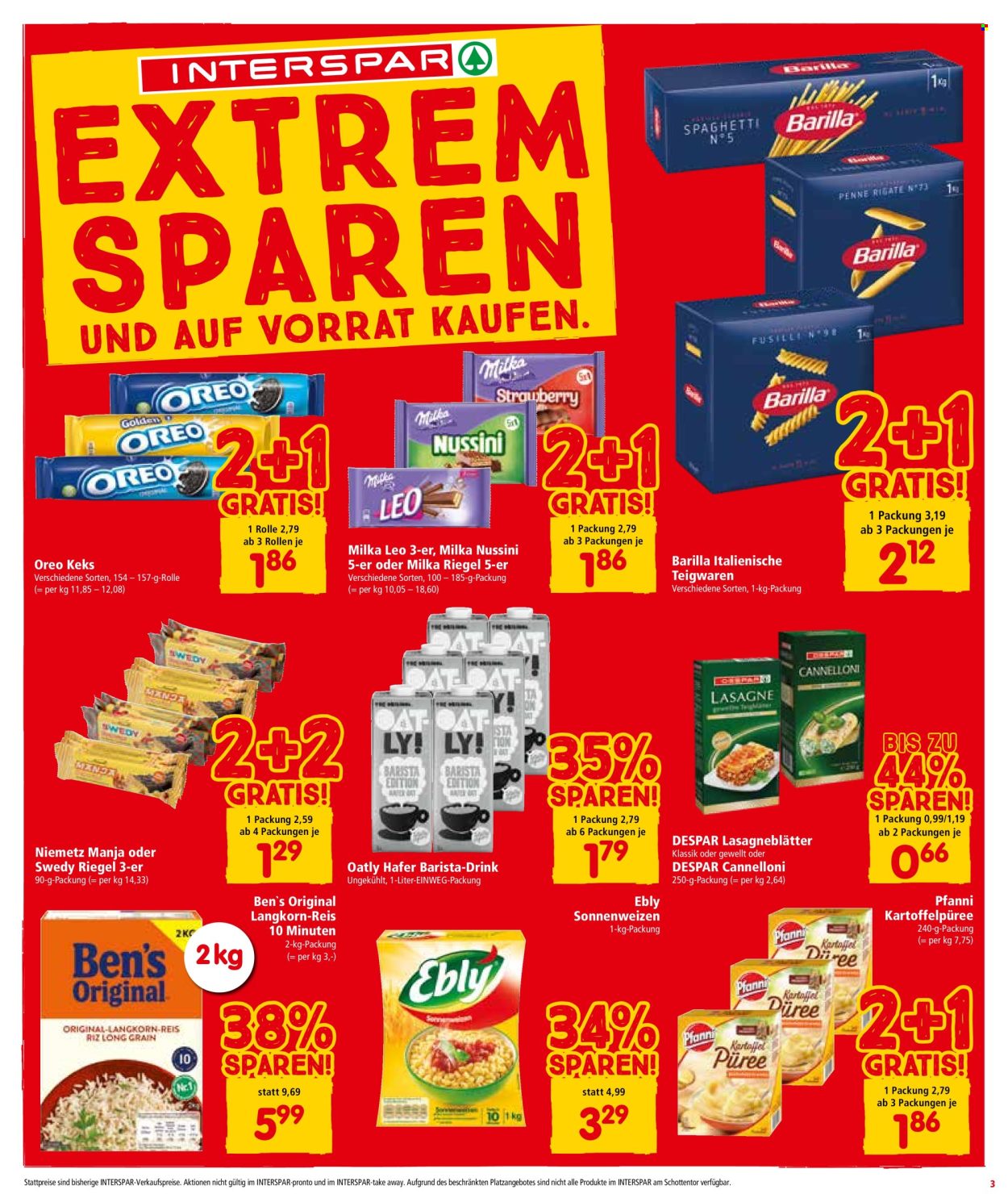 Angebote INTERSPAR - 22.8.2024 - 4.9.2024. Seite 3