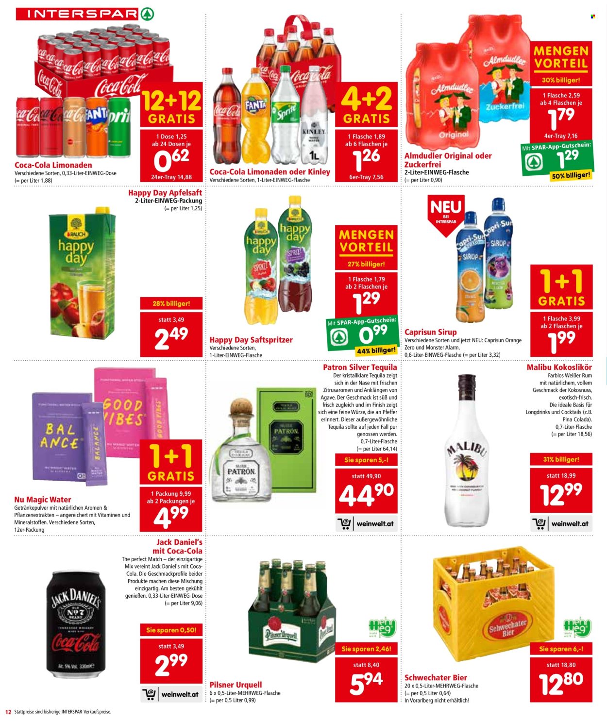 Angebote INTERSPAR - 22.8.2024 - 4.9.2024. Seite 12