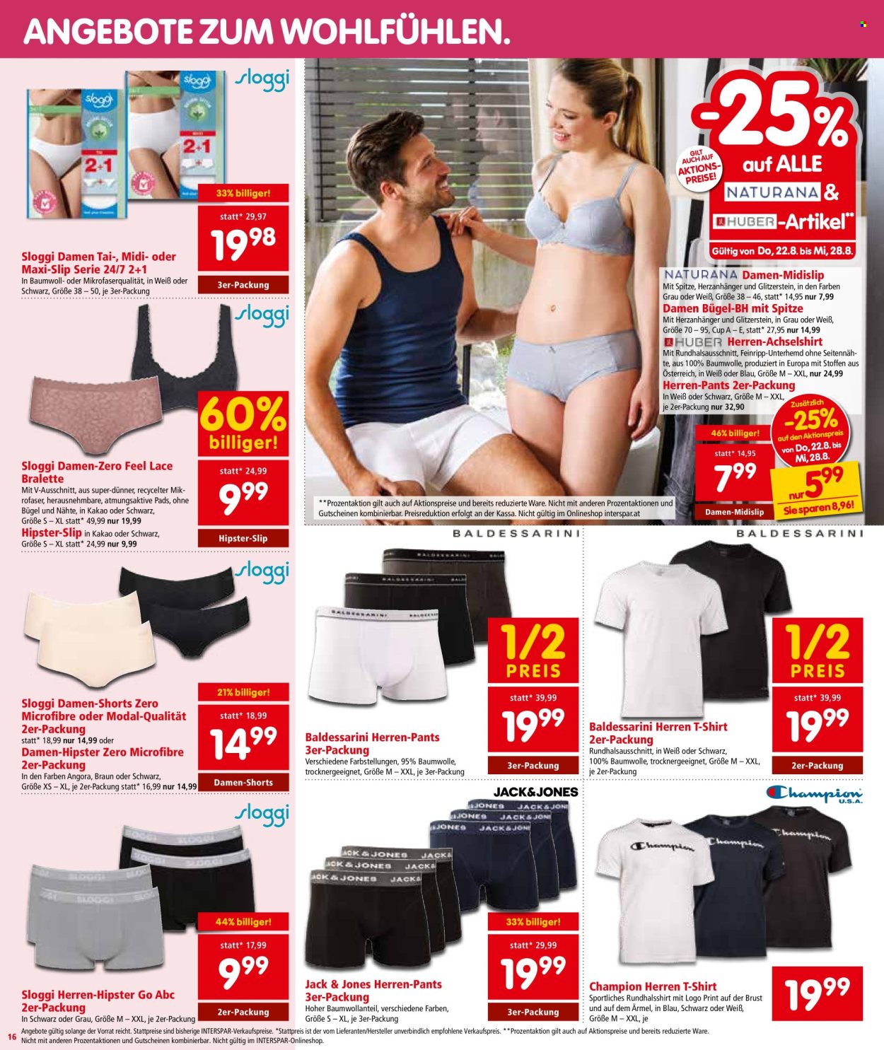 Angebote INTERSPAR - 22.8.2024 - 4.9.2024. Seite 16