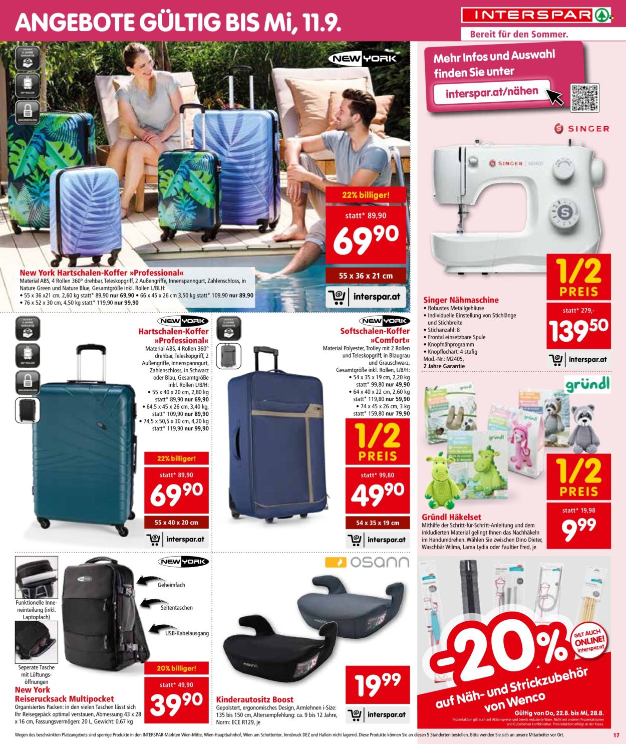 Angebote INTERSPAR - 22.8.2024 - 4.9.2024. Seite 17