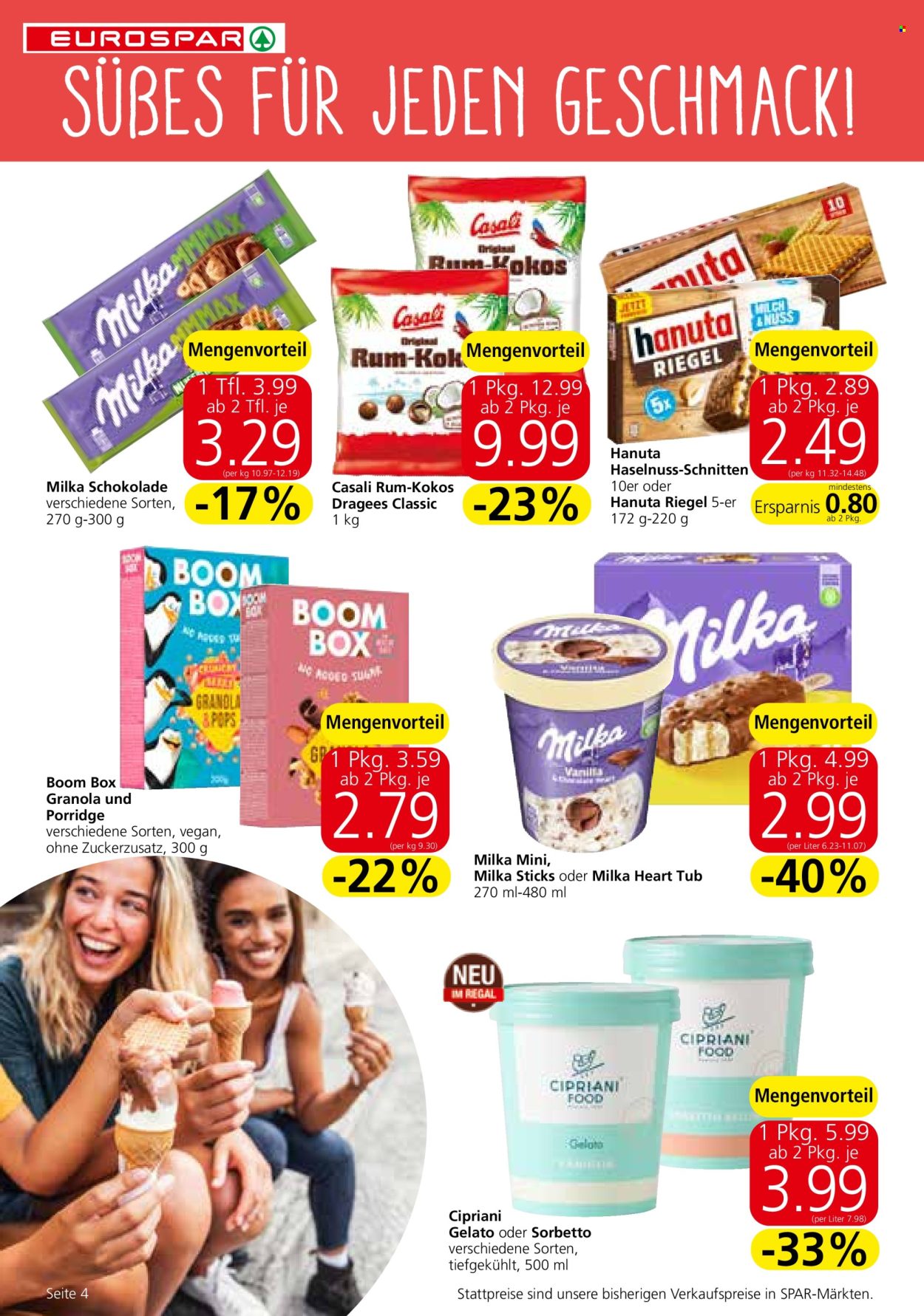 Angebote EUROSPAR - 22.8.2024 - 4.9.2024. Seite 4