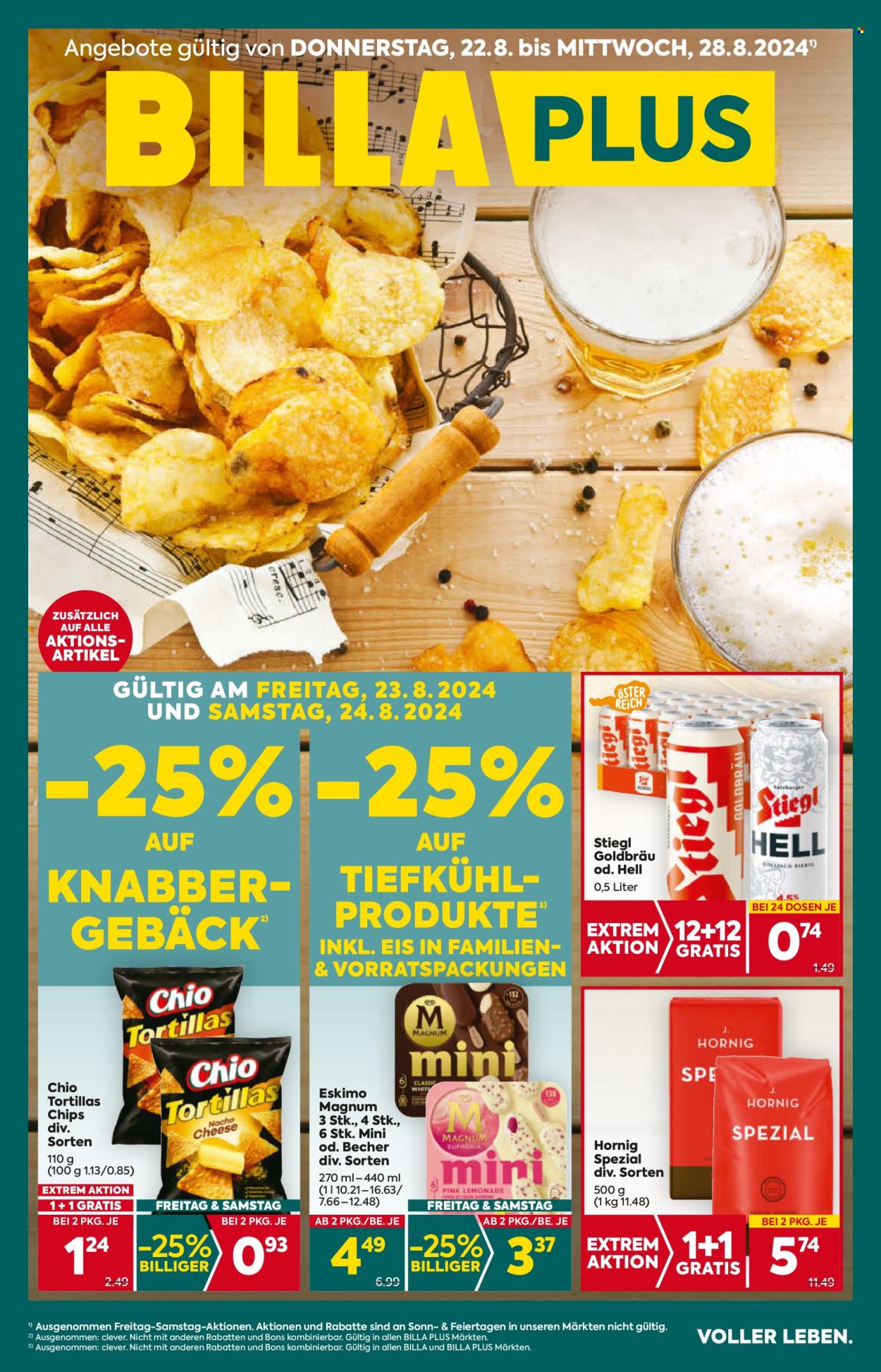 Angebote Billa Plus - 22.8.2024 - 28.8.2024. Seite 1