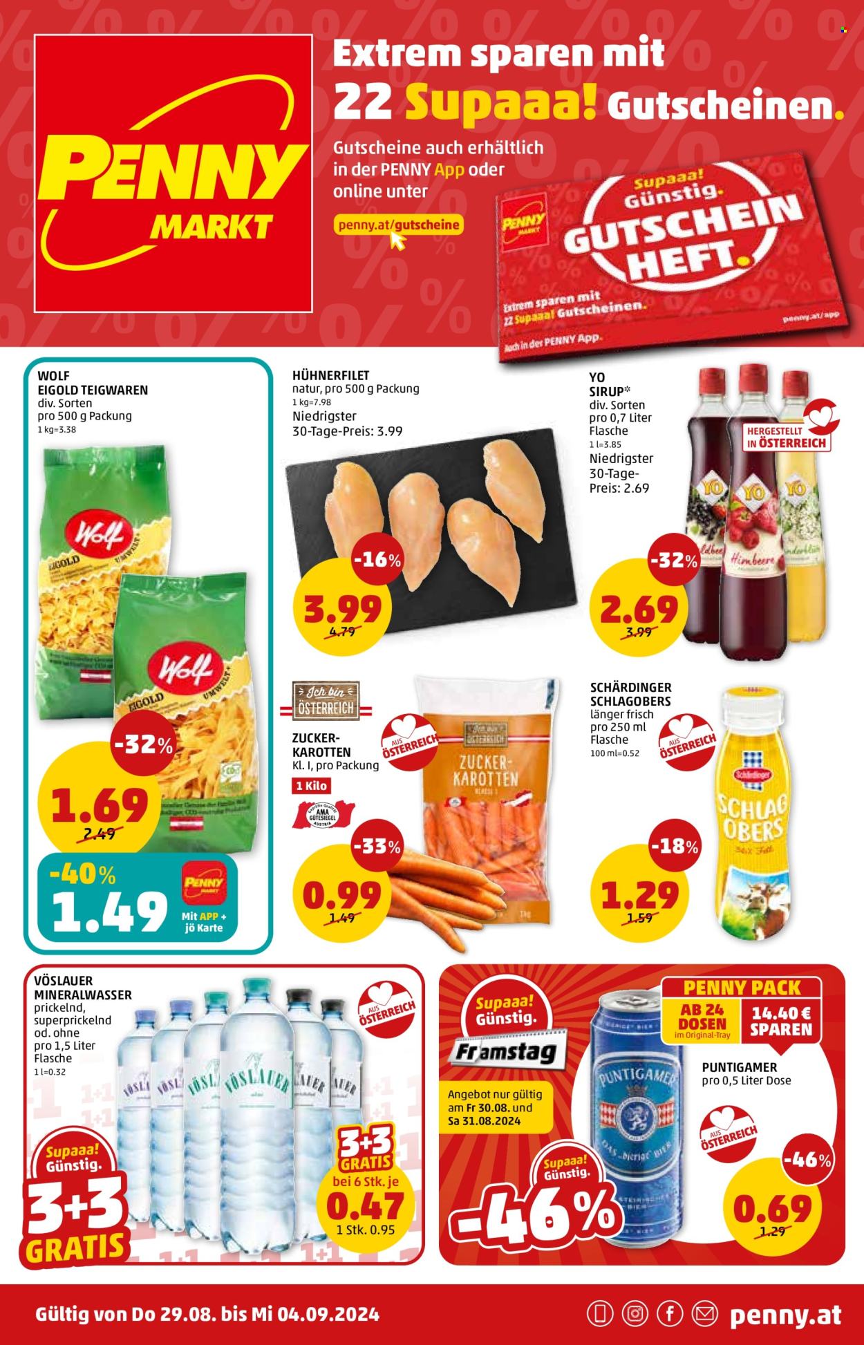 Angebote Penny - 29.8.2024 - 4.9.2024. Seite 1