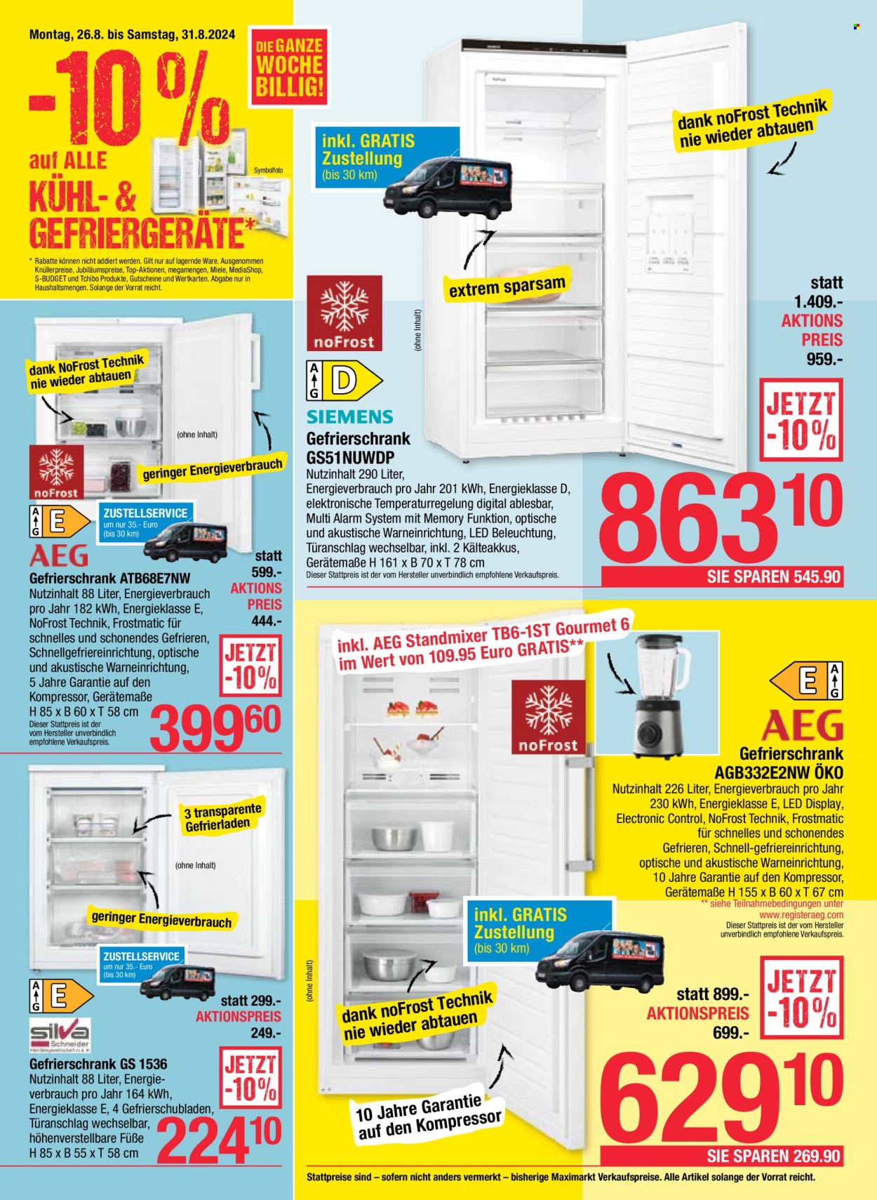 Angebote Maximarkt - 26.8.2024 - 31.8.2024. Seite 20