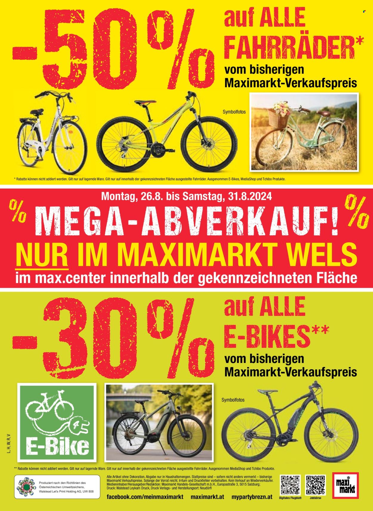Angebote Maximarkt - 26.8.2024 - 31.8.2024. Seite 24
