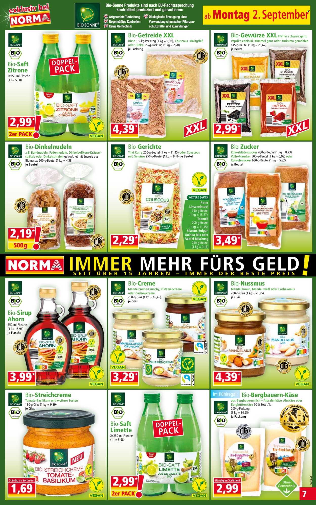 Angebote Norma - 2.9.2024 - 7.9.2024. Seite 7