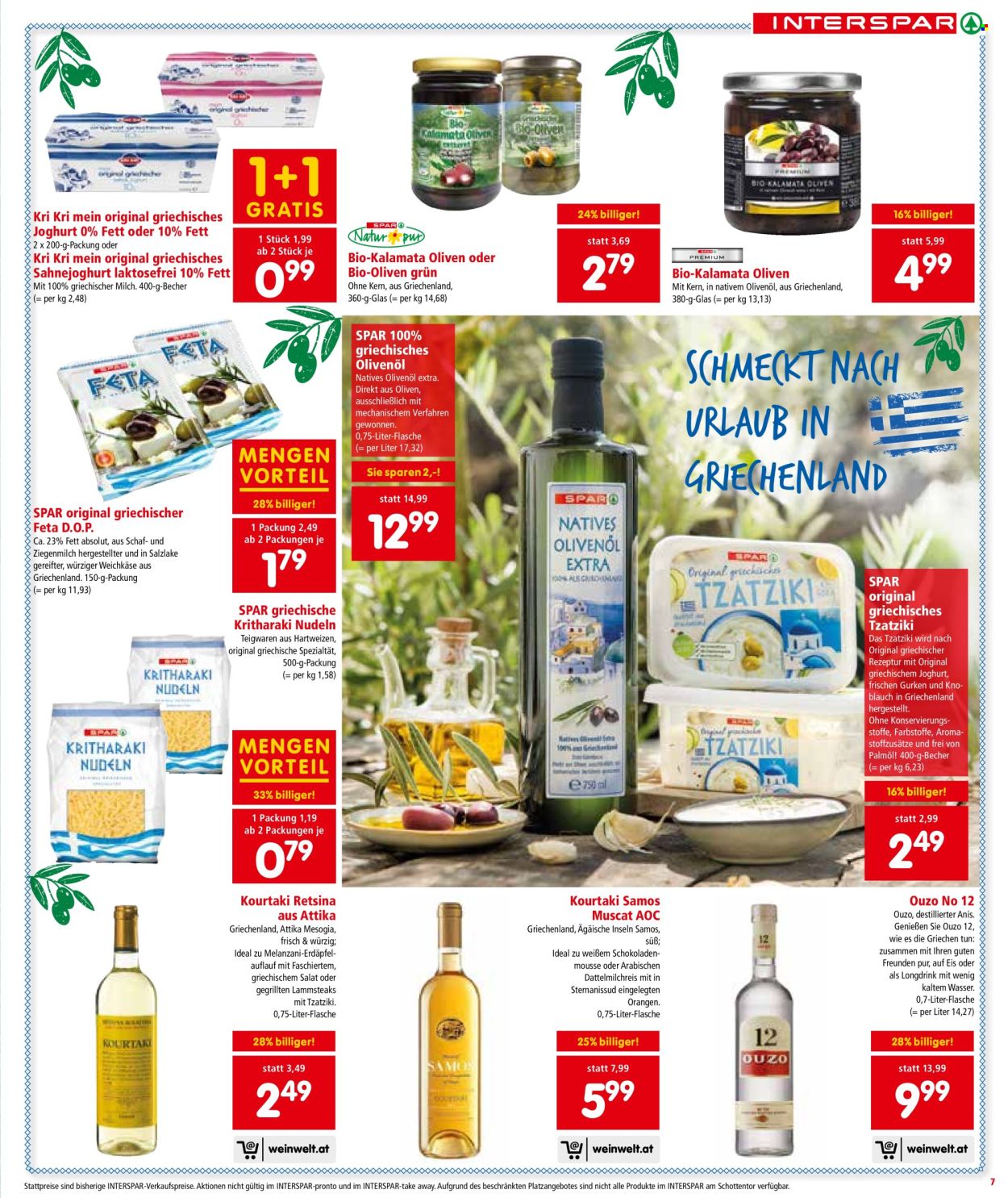 Angebote INTERSPAR - 29.8.2024 - 4.9.2024. Seite 7