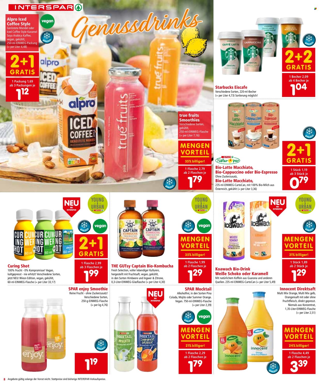 Angebote INTERSPAR - 29.8.2024 - 4.9.2024. Seite 8