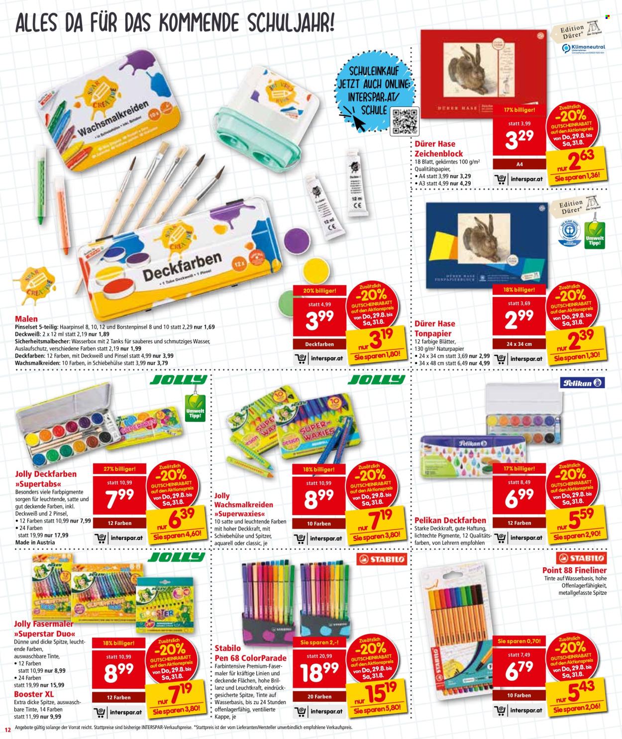 Angebote INTERSPAR - 29.8.2024 - 4.9.2024. Seite 12