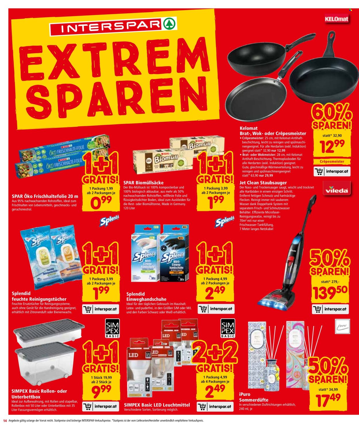 Angebote INTERSPAR - 29.8.2024 - 4.9.2024. Seite 14