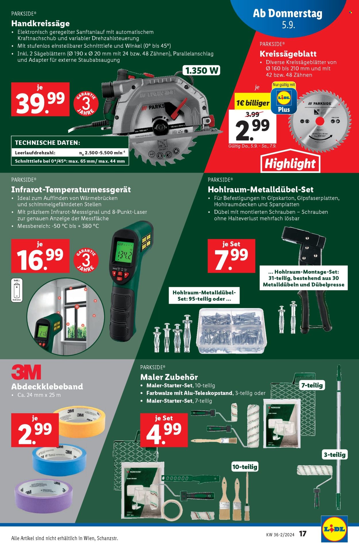 Angebote Lidl - 5.9.2024 - 11.9.2024. Seite 17