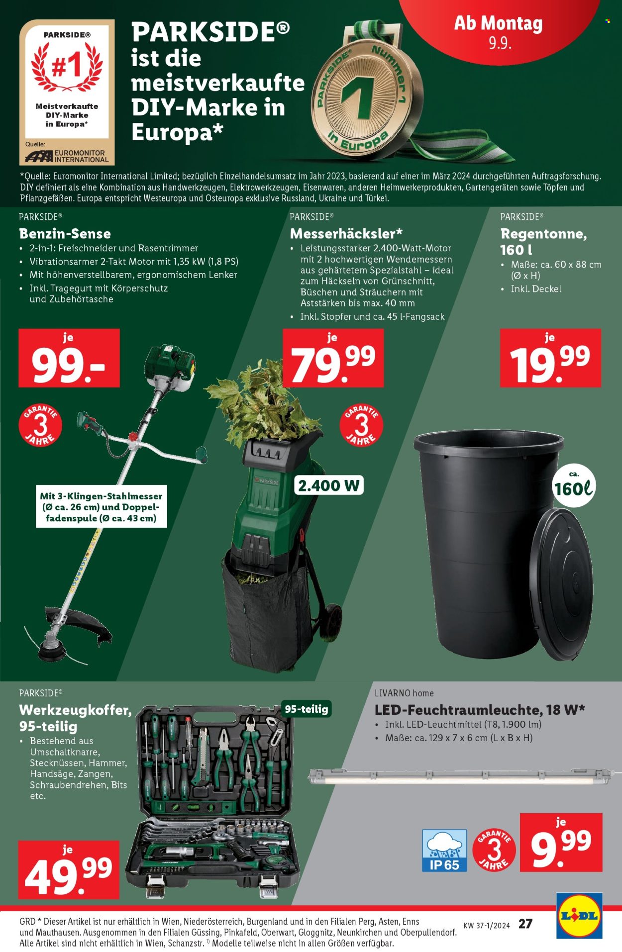 Angebote Lidl - 5.9.2024 - 11.9.2024. Seite 31