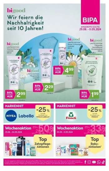 Angebote Bipa - 29.8.2024 - 11.9.2024.