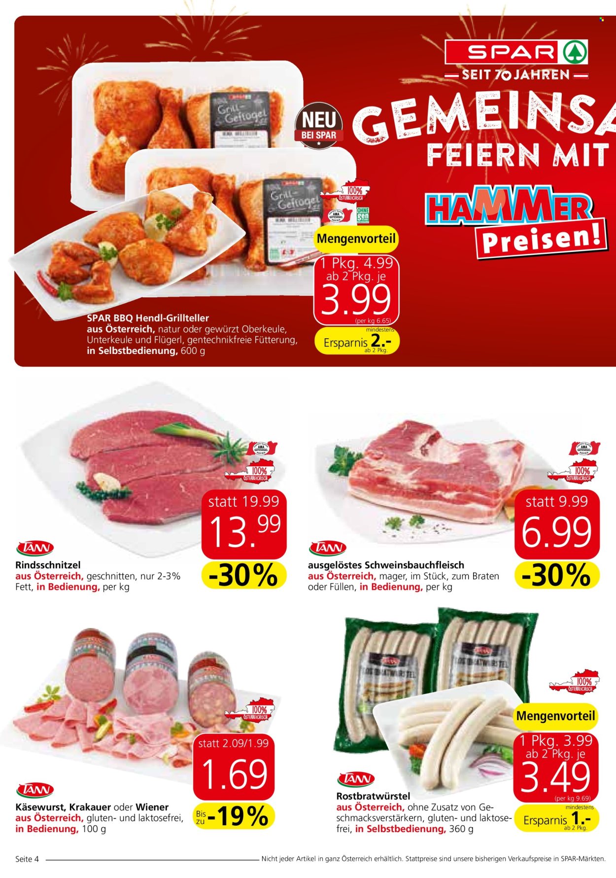 Angebote SPAR - 29.8.2024 - 4.9.2024. Seite 4