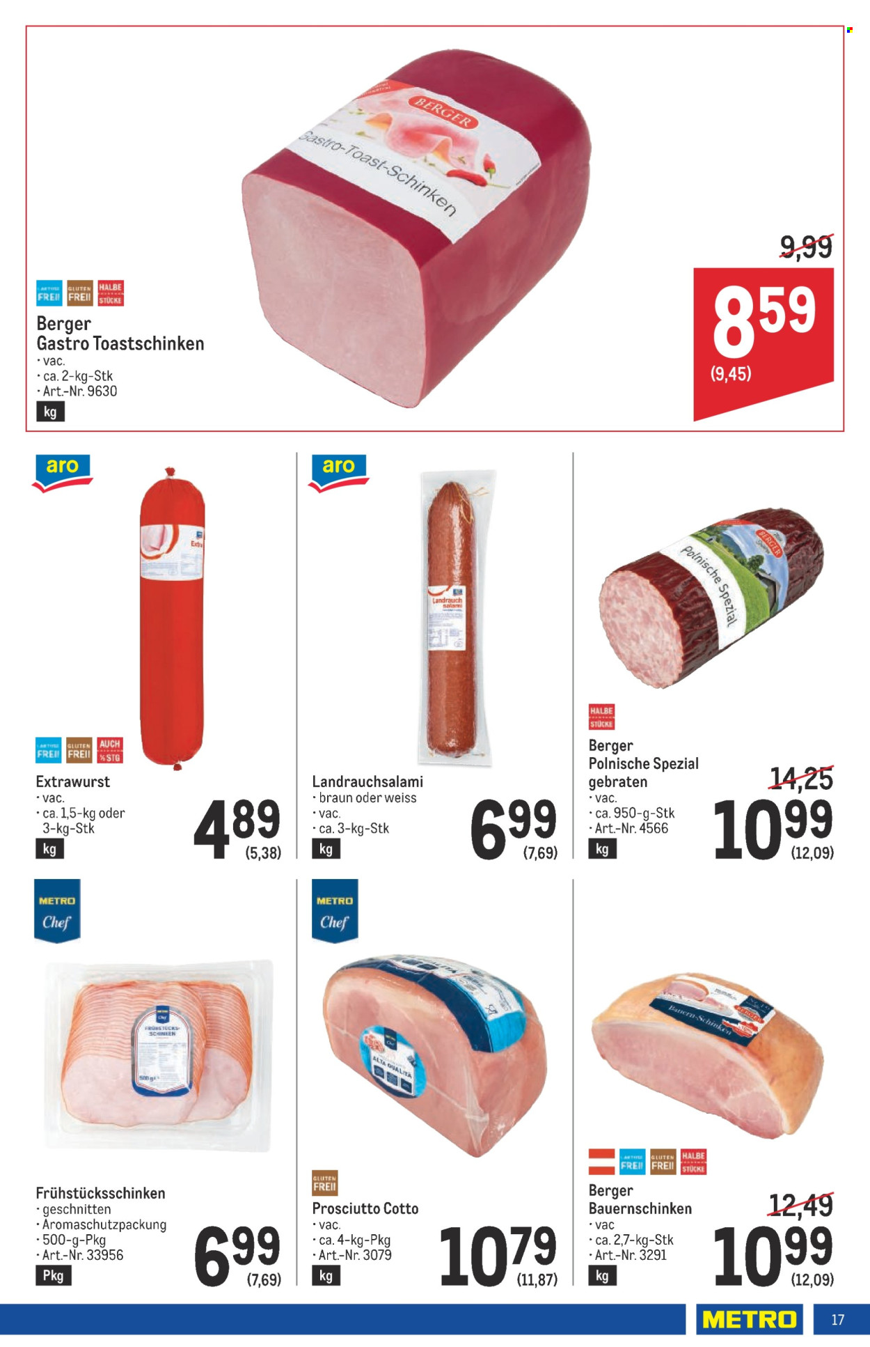 Angebote Metro - 5.9.2024 - 18.9.2024. Seite 17