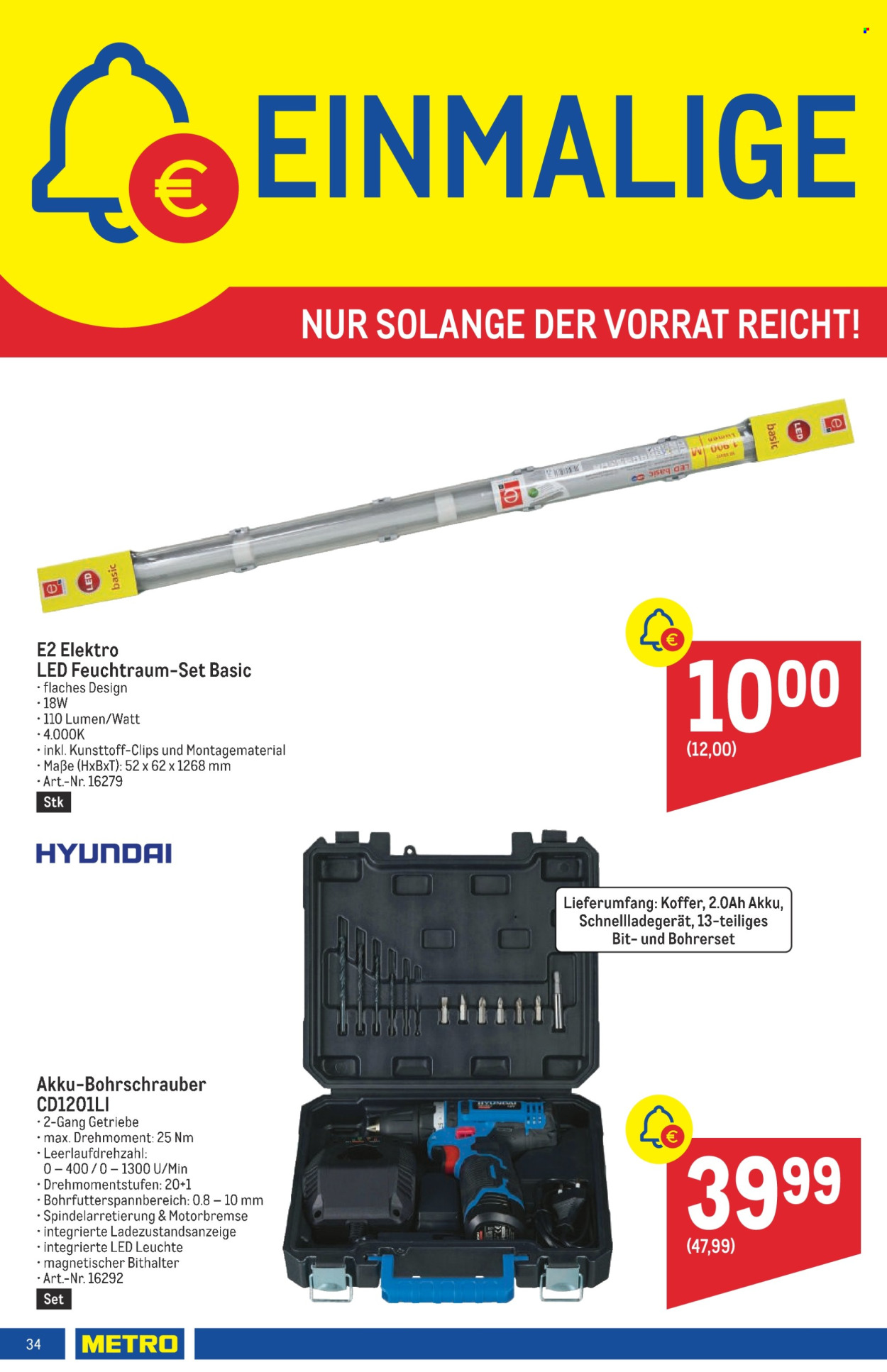 Angebote Metro - 5.9.2024 - 18.9.2024. Seite 34
