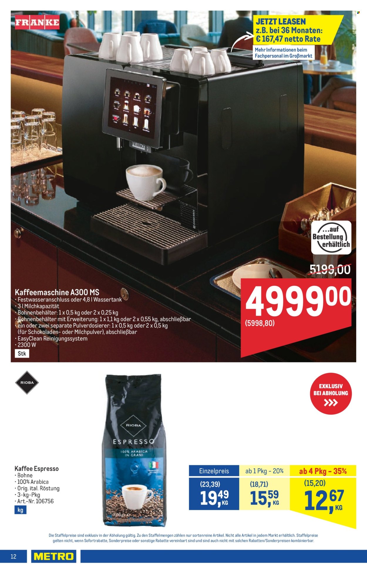 Angebote Metro - 5.9.2024 - 2.10.2024. Seite 12